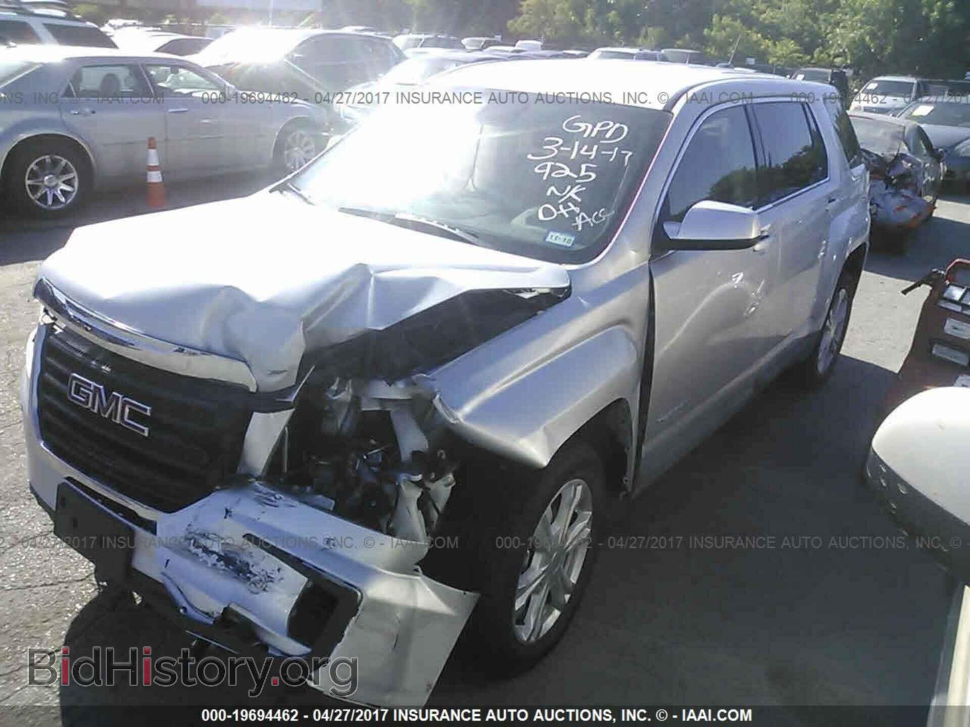 2017 Gmc Terrain - VIN: 2GKALMEK6H6233997 - Фото 2