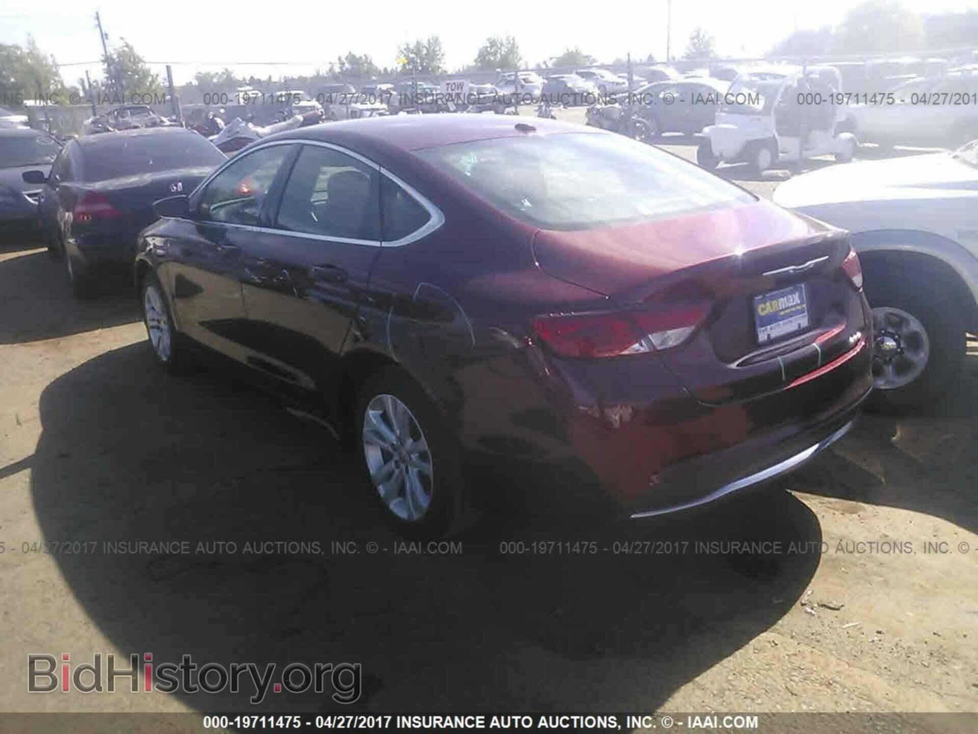 2016 Chrysler 200 - VIN: 1C3CCCAB6GN105343 - Фото 3