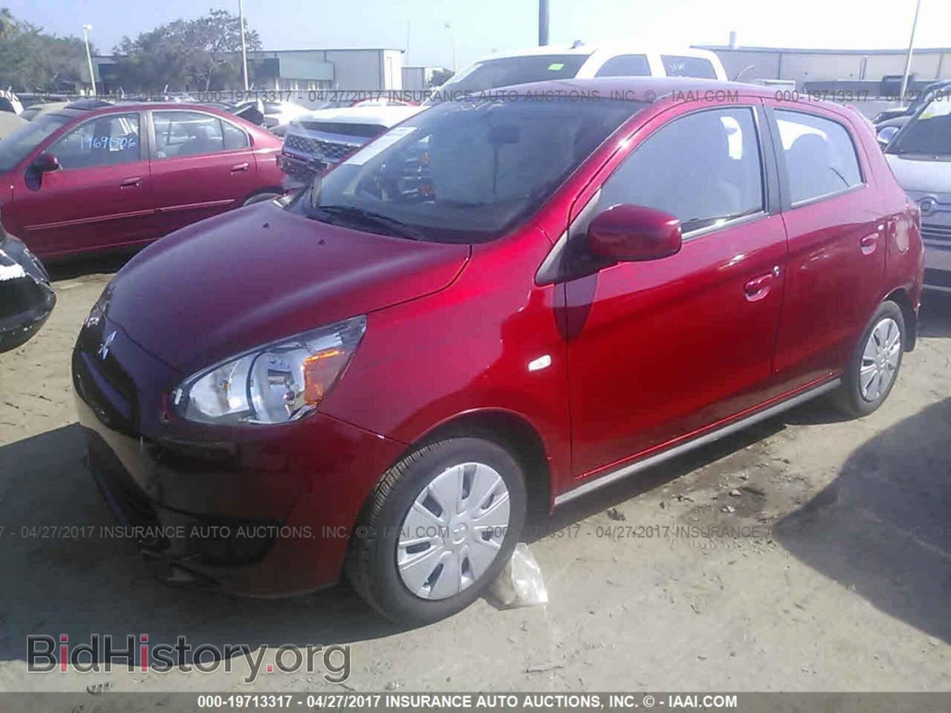 2015 Mitsubishi Mirage - VIN: ML32A3HJ3FH059352 - Фото 2
