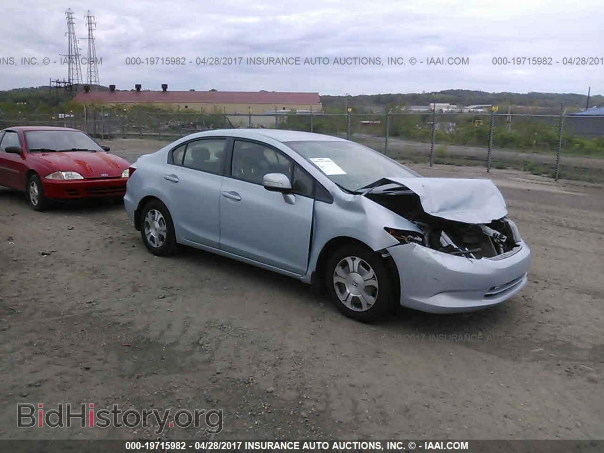 Photo JHMFB4F31CS009455 - Honda Civic 2012