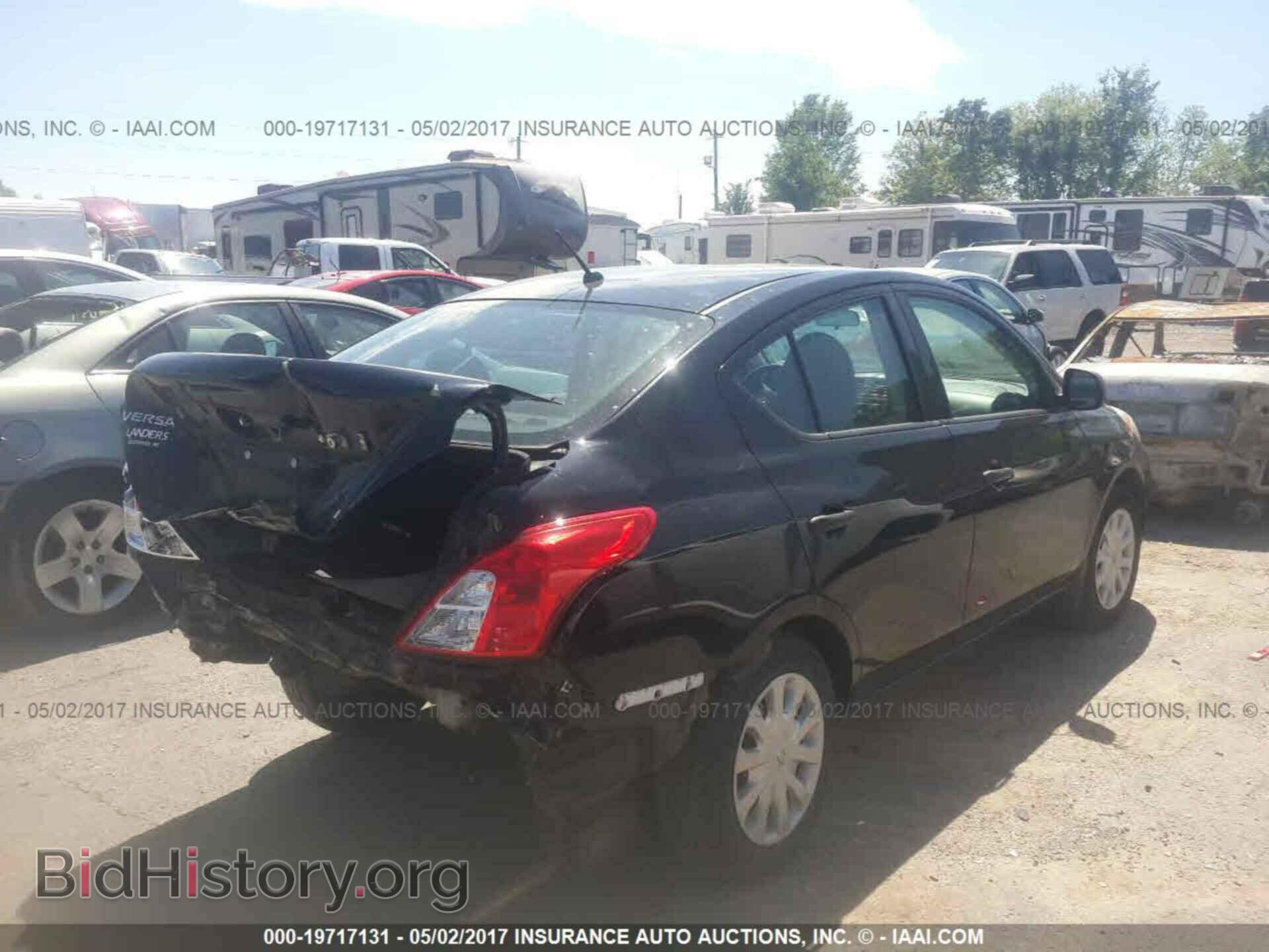2014 Nissan Versa - VIN: 3N1CN7AP7EL854516 - Фото 4