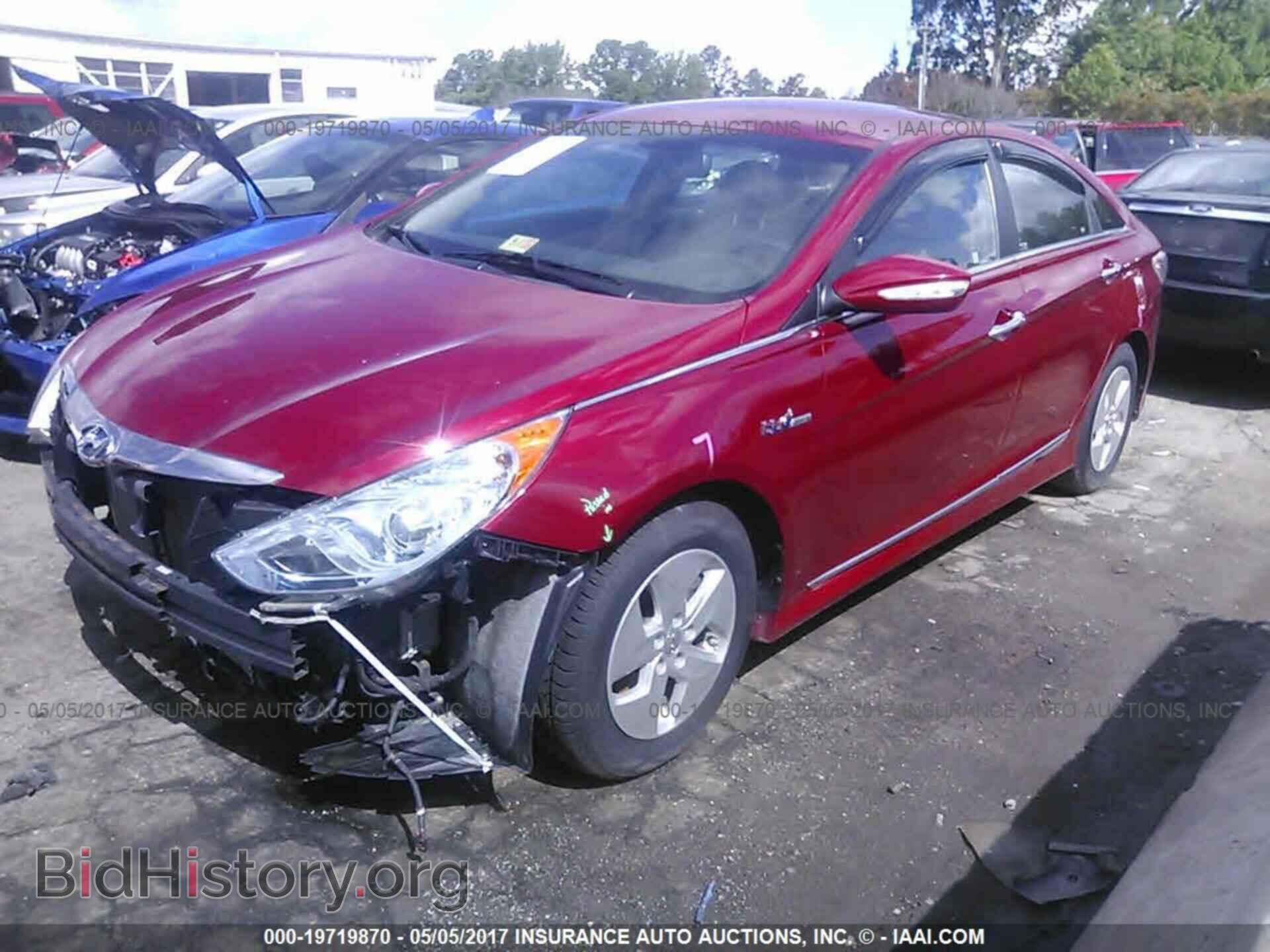 2012 Hyundai Sonata - VIN: KMHEC4A43CA020789 - Фото 2