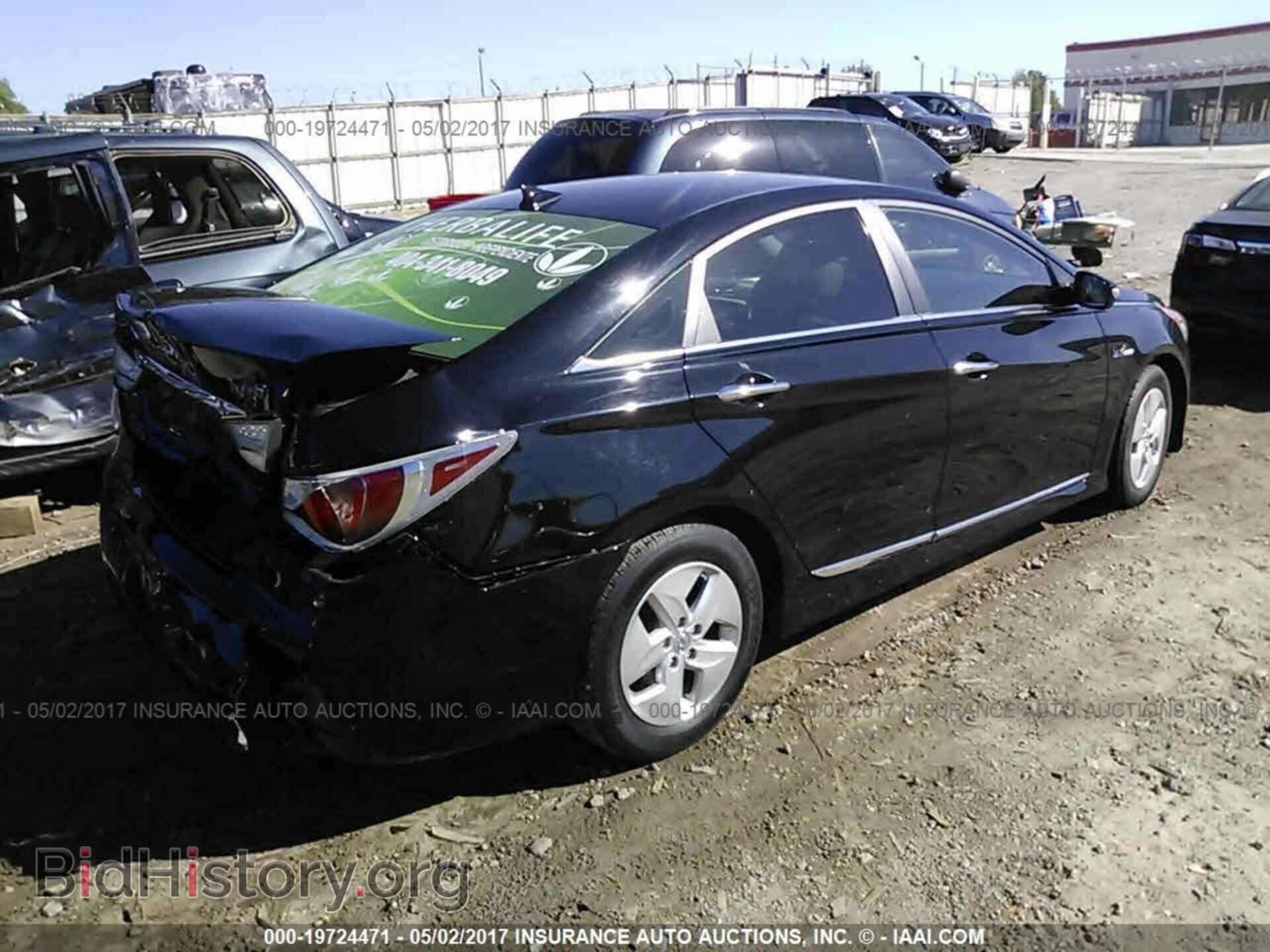 2012 Hyundai Sonata - VIN: KMHEC4A46CA022830 - Фото 4