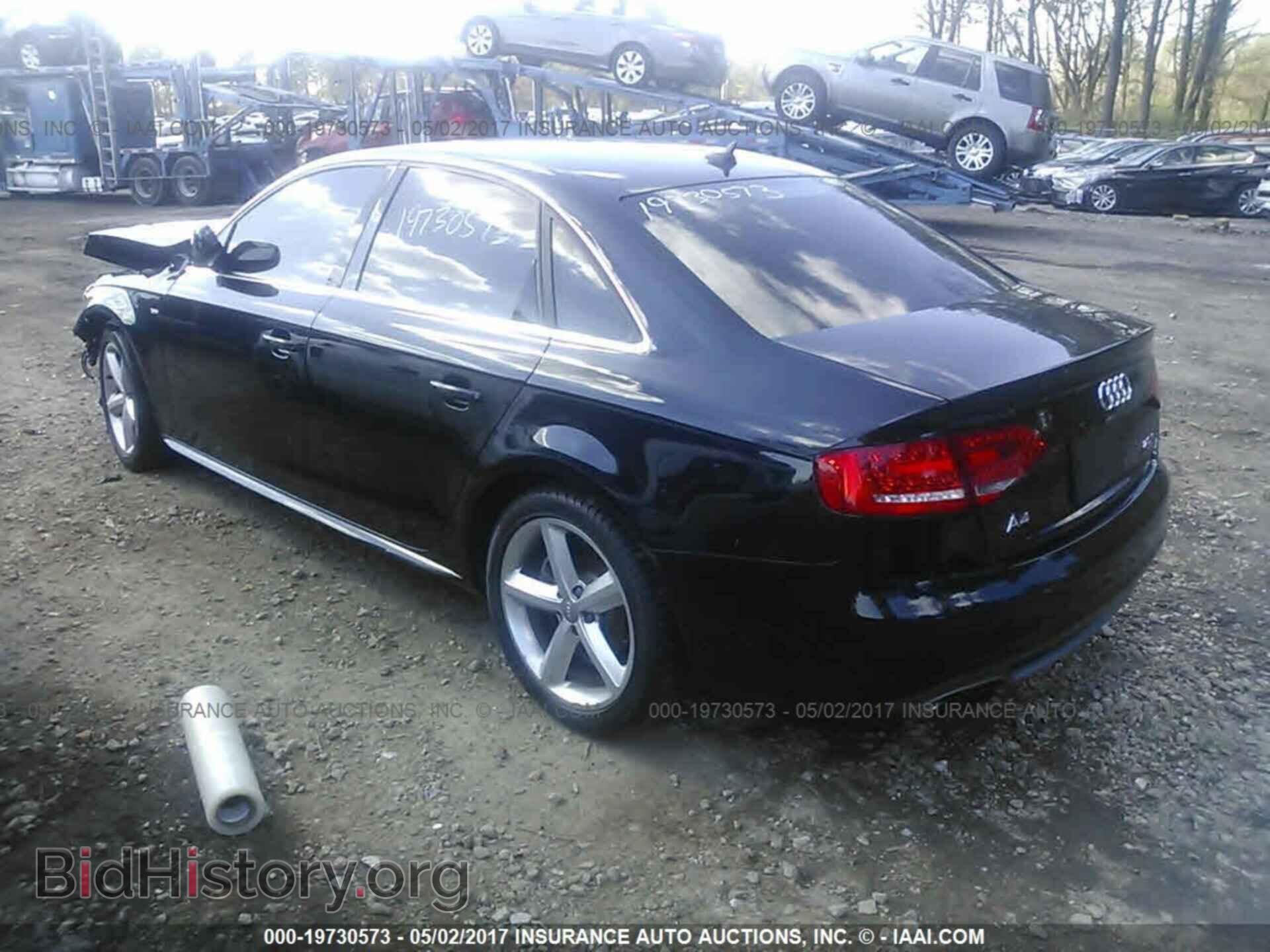 2012 Audi A4 - VIN: WAUFFAFLXCA119007 - Photo 3