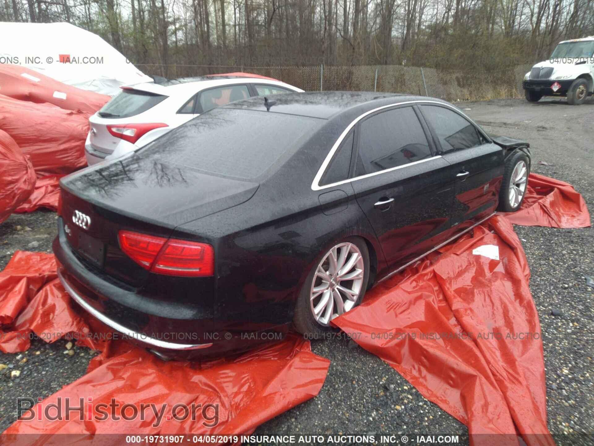 2013 AUDI A8 - VIN: WAURGAFD0DN006860 - Фото 4