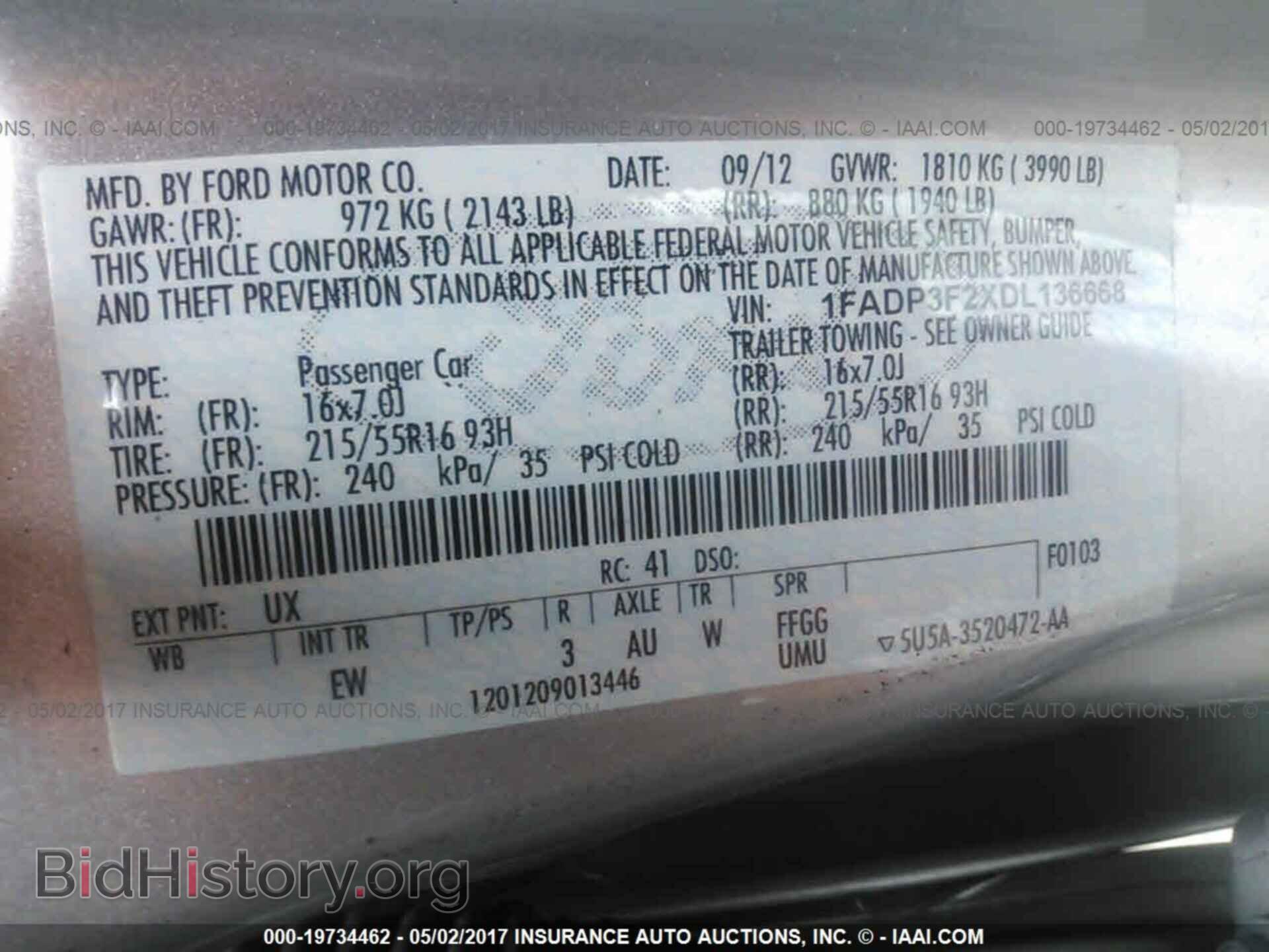2013 Ford Focus - VIN: 1FADP3F2XDL136668 - Photo 9