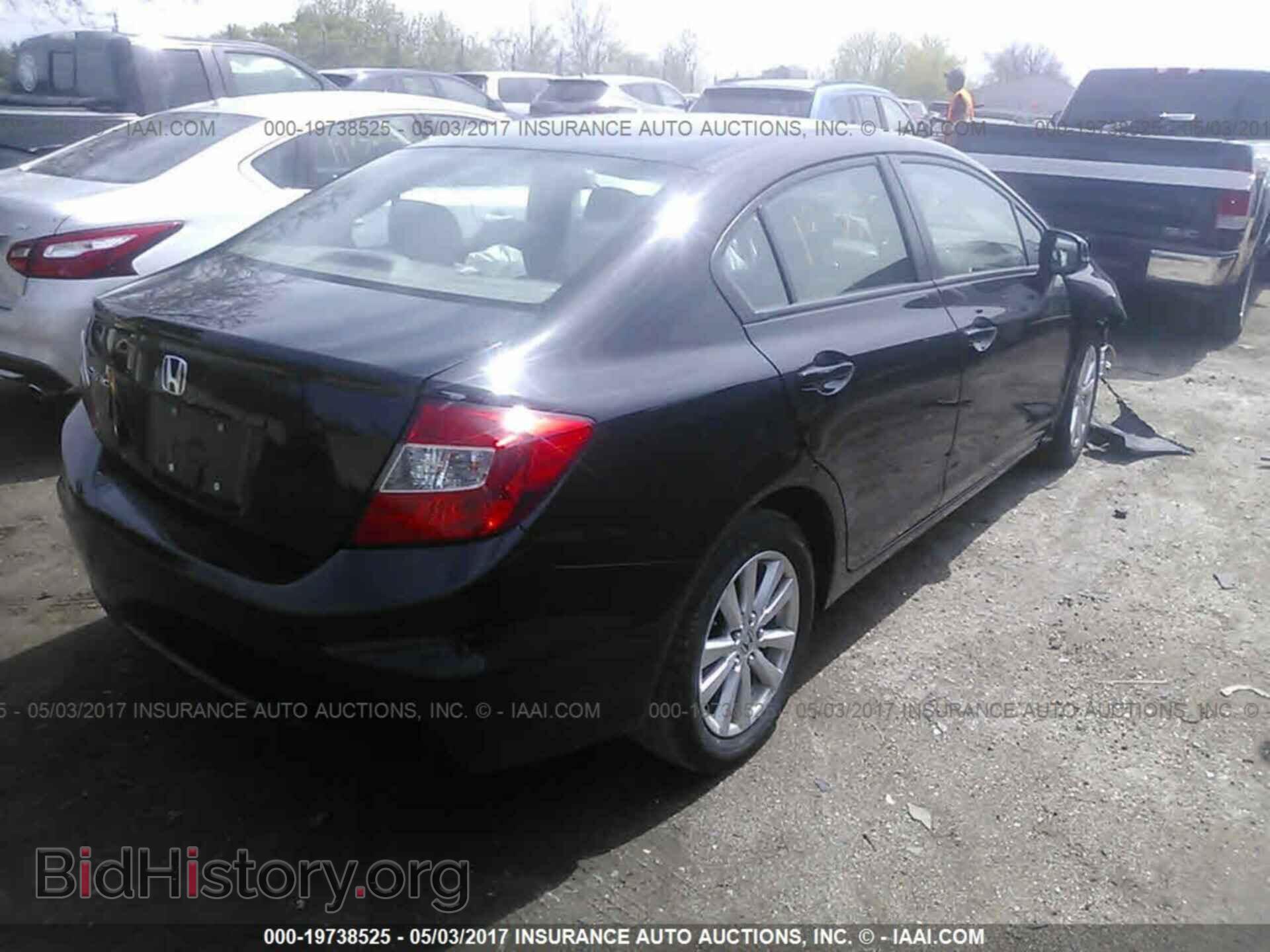 2012 Honda Civic - VIN: 19XFB2F82CE001644 - Фото 4