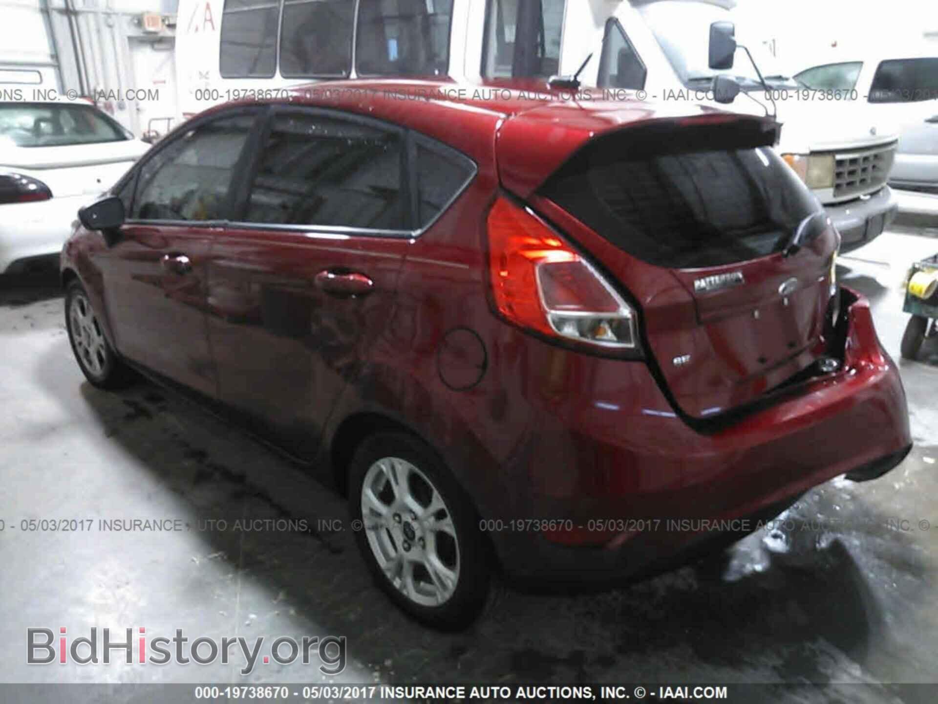 2014 Ford Fiesta - VIN: 3FADP4EJ3EM160650 - Фото 3