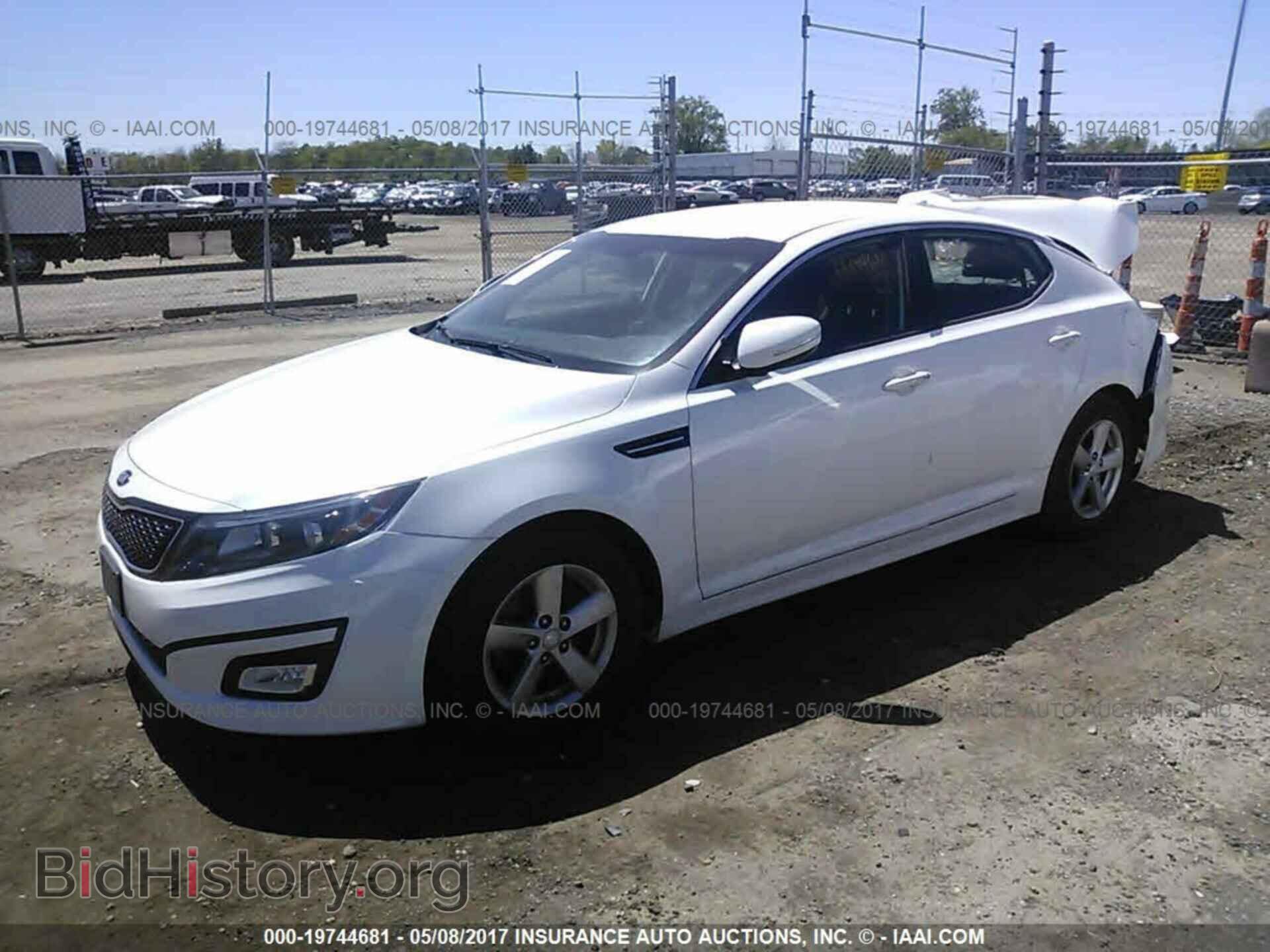 2015 Kia Optima - VIN: KNAGM4A71F5586870 - Фото 2