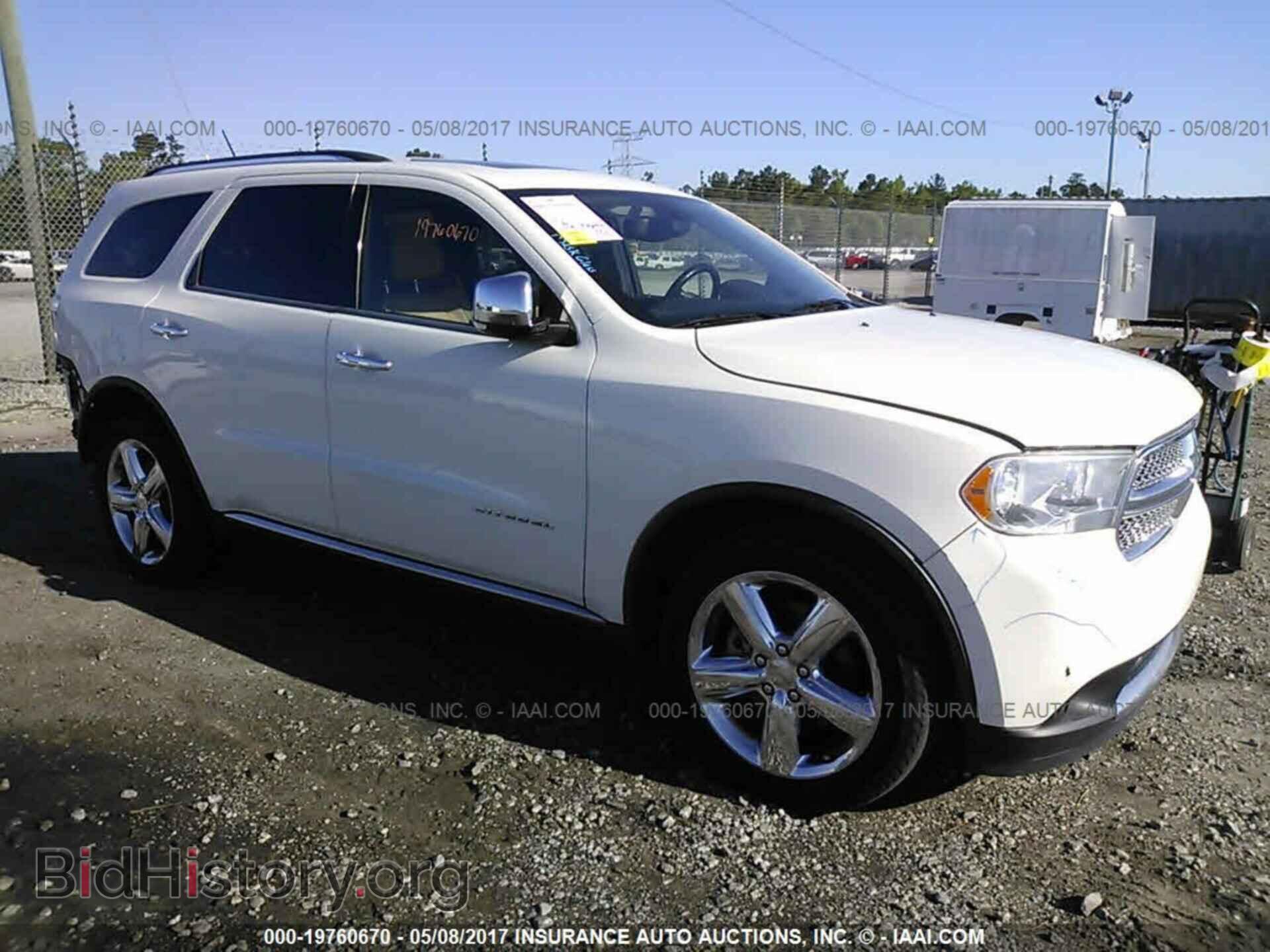 Photo 1C4RDHEG9CC138414 - Dodge Durango 2012