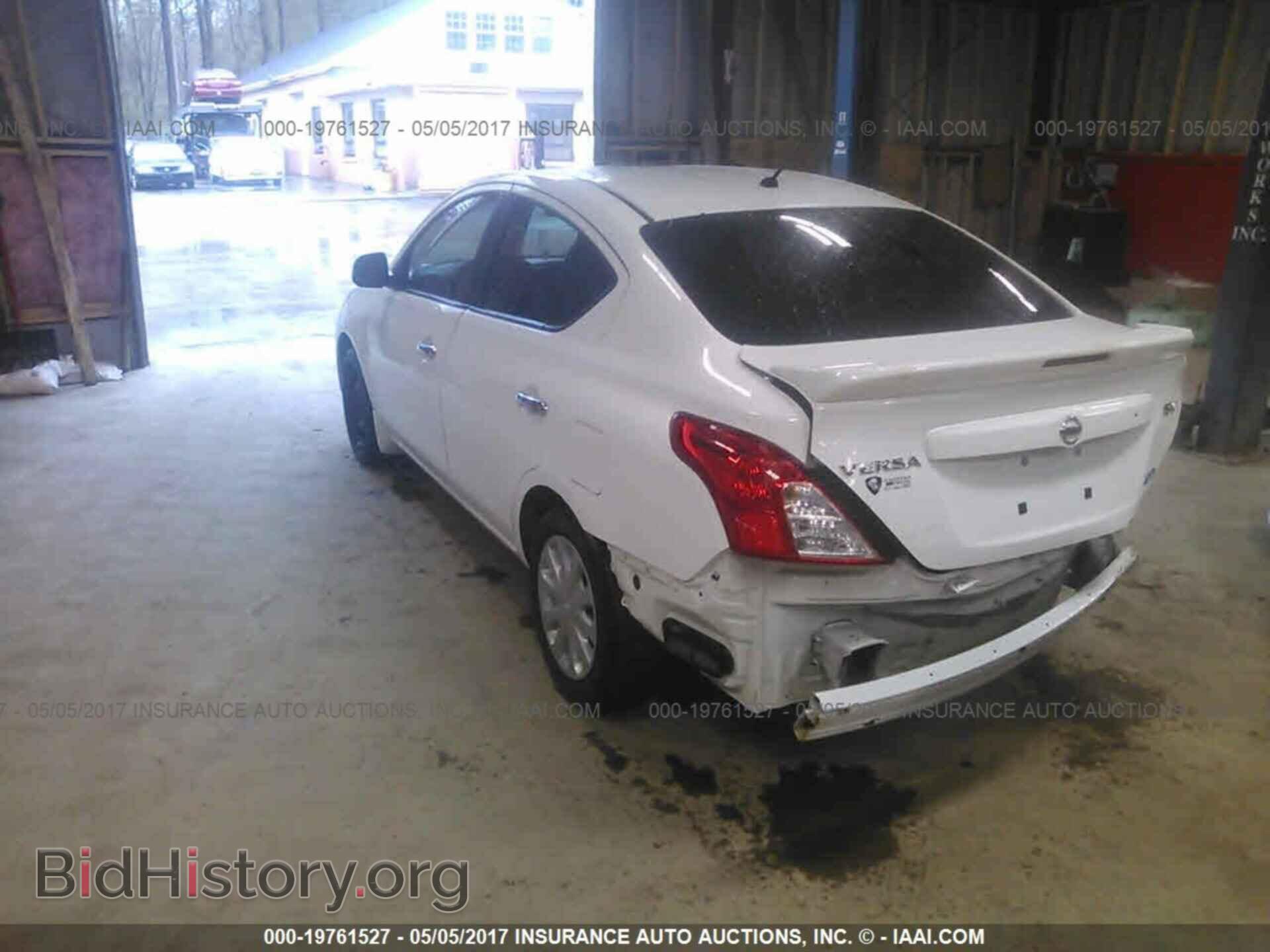 2014 Nissan Versa - VIN: 3N1CN7AP2EK454899 - Фото 3