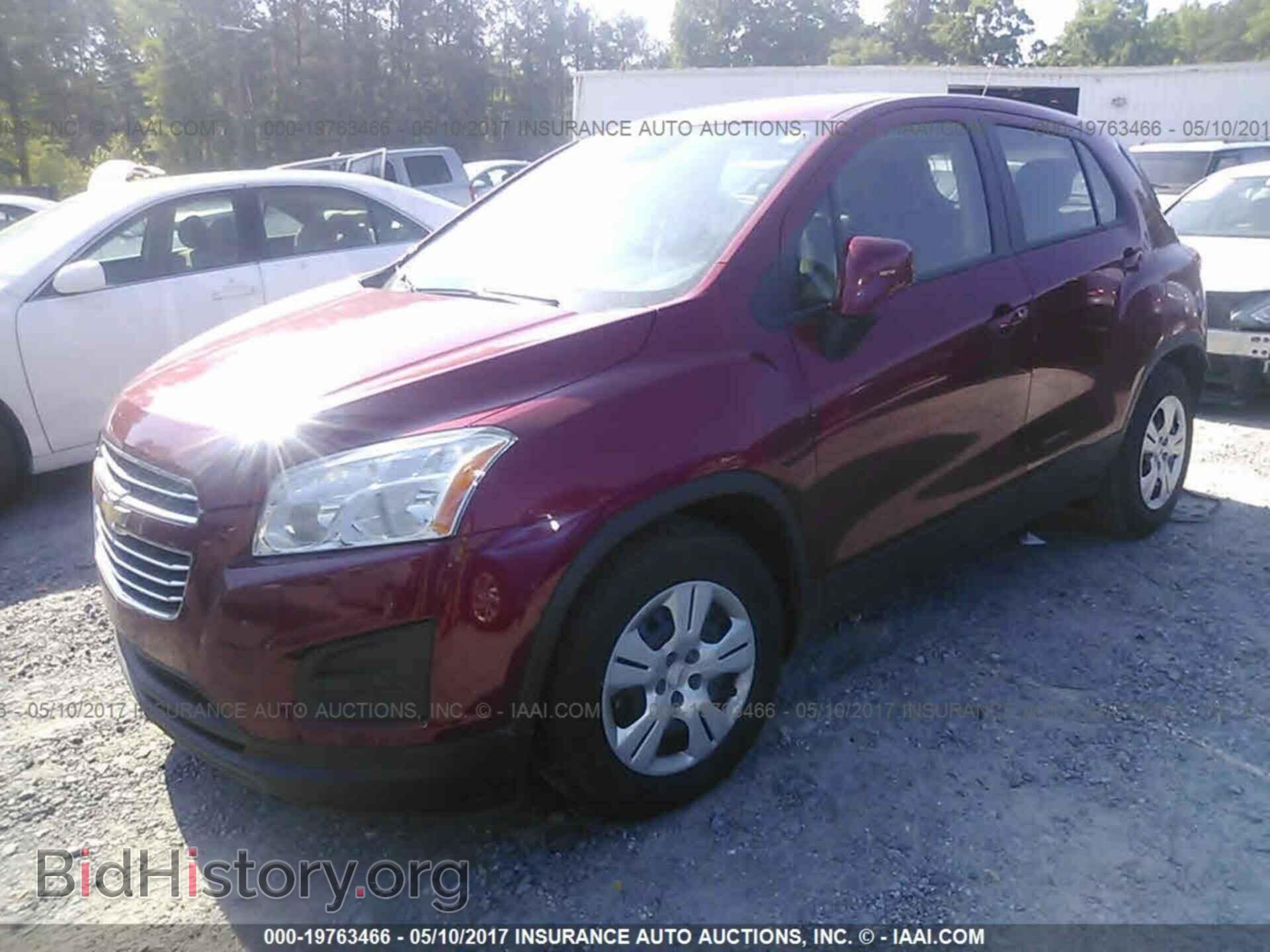 2015 Chevrolet Trax - VIN: KL7CJKSB6FB264533 - Фото 2