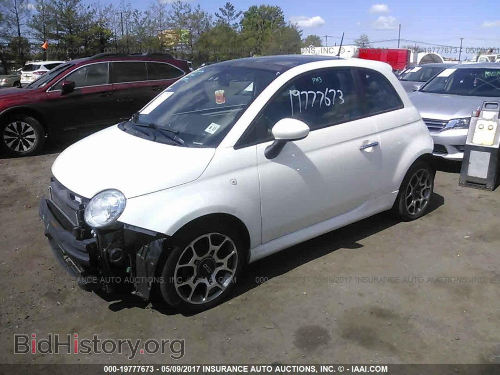 2012 Fiat 500 - VIN: 3C3CFFBR5CT213936 - Photo 2