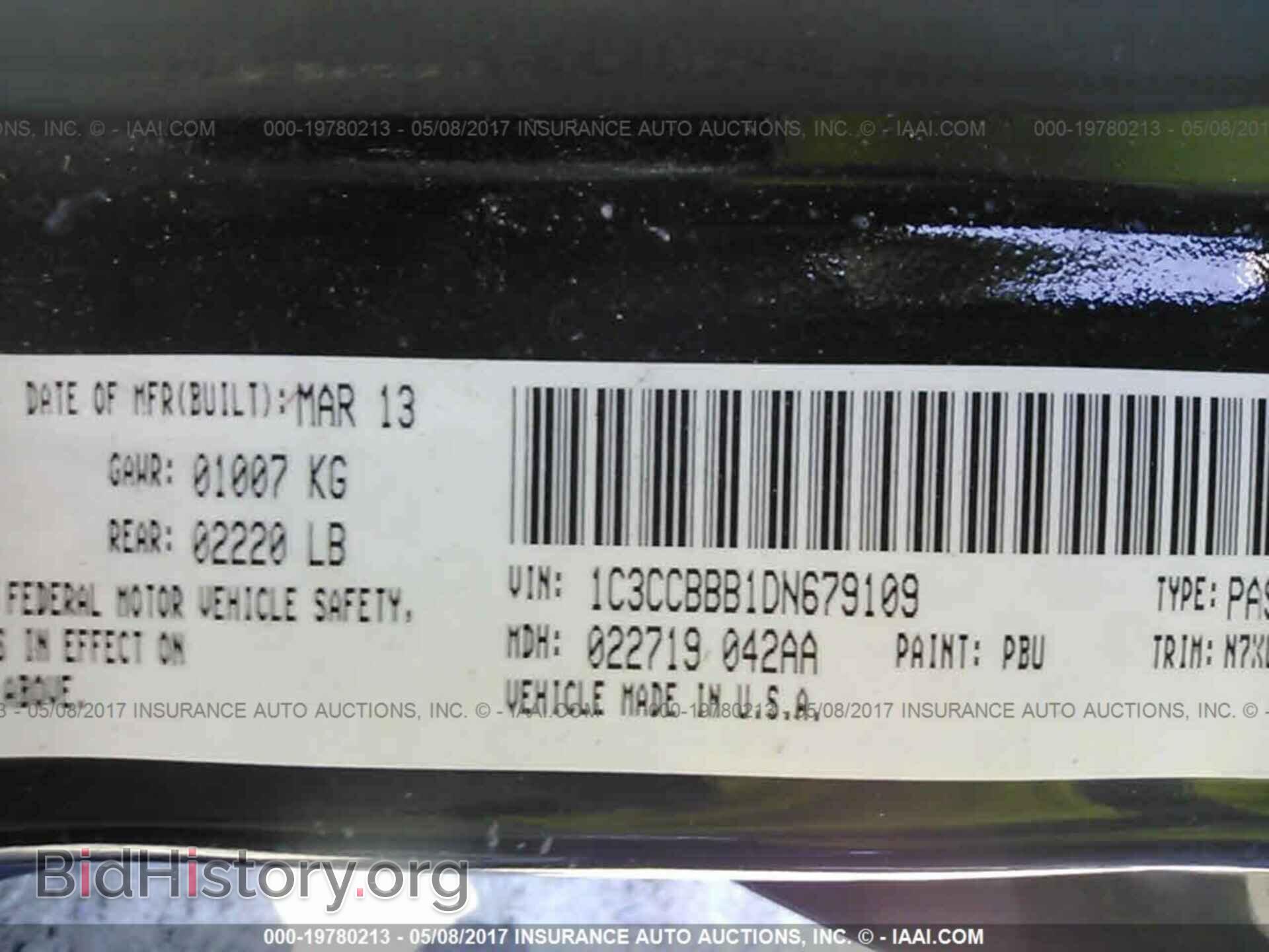 2013 Chrysler 200 - VIN: 1C3CCBBB1DN679109 - Photo 9