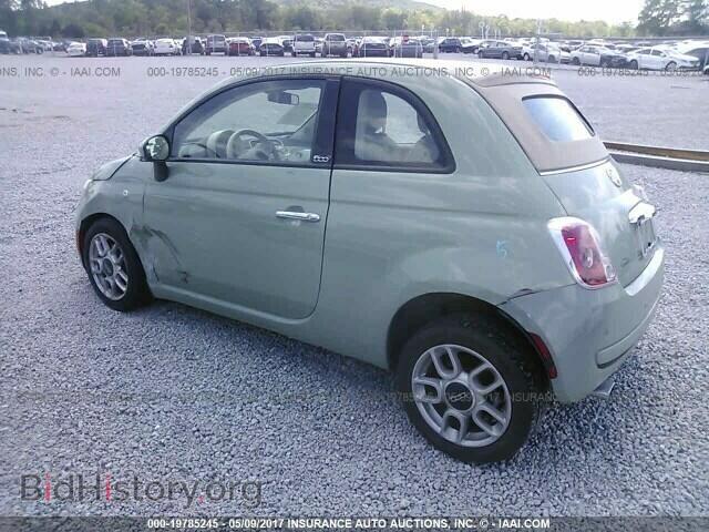 2013 Fiat 500 - VIN: 3C3CFFDR4DT688976 - Фото 3