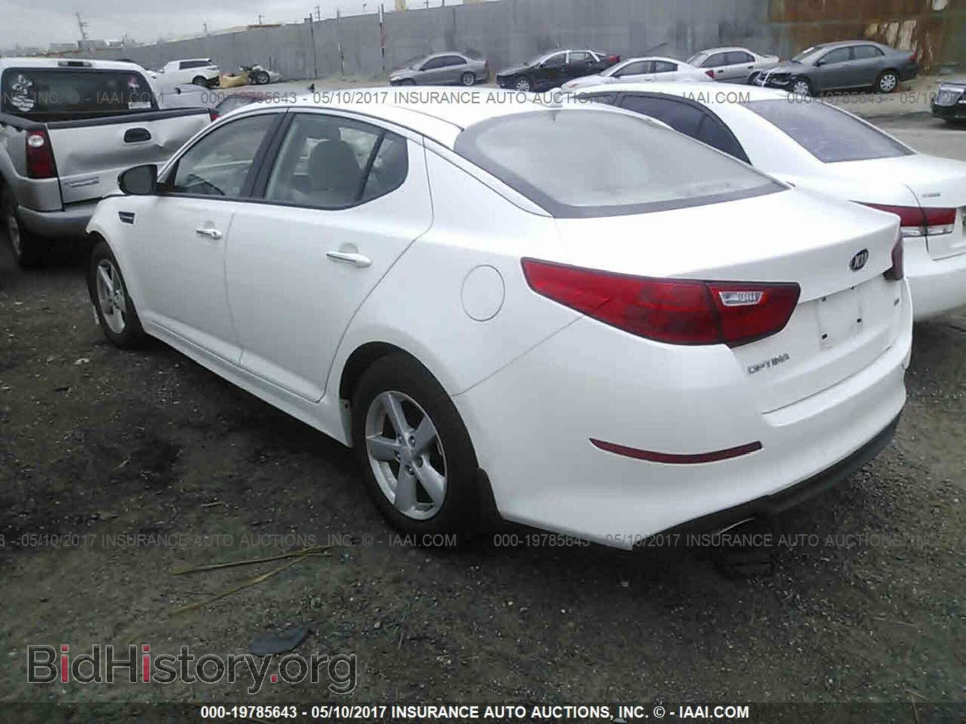 2015 Kia Optima - VIN: KNAGM4A78F5634493 - Photo 3