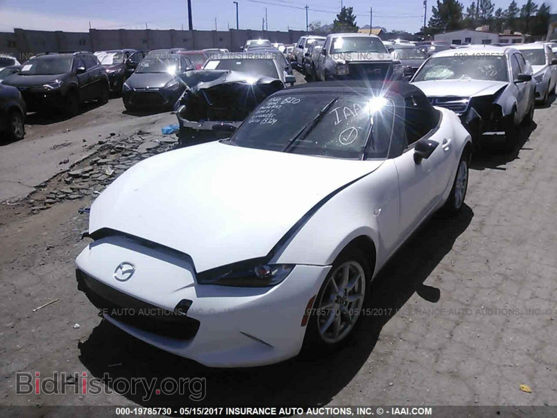2016 Mazda Mx-5 miata - VIN: JM1NDAB78G0111013 - Фото 2