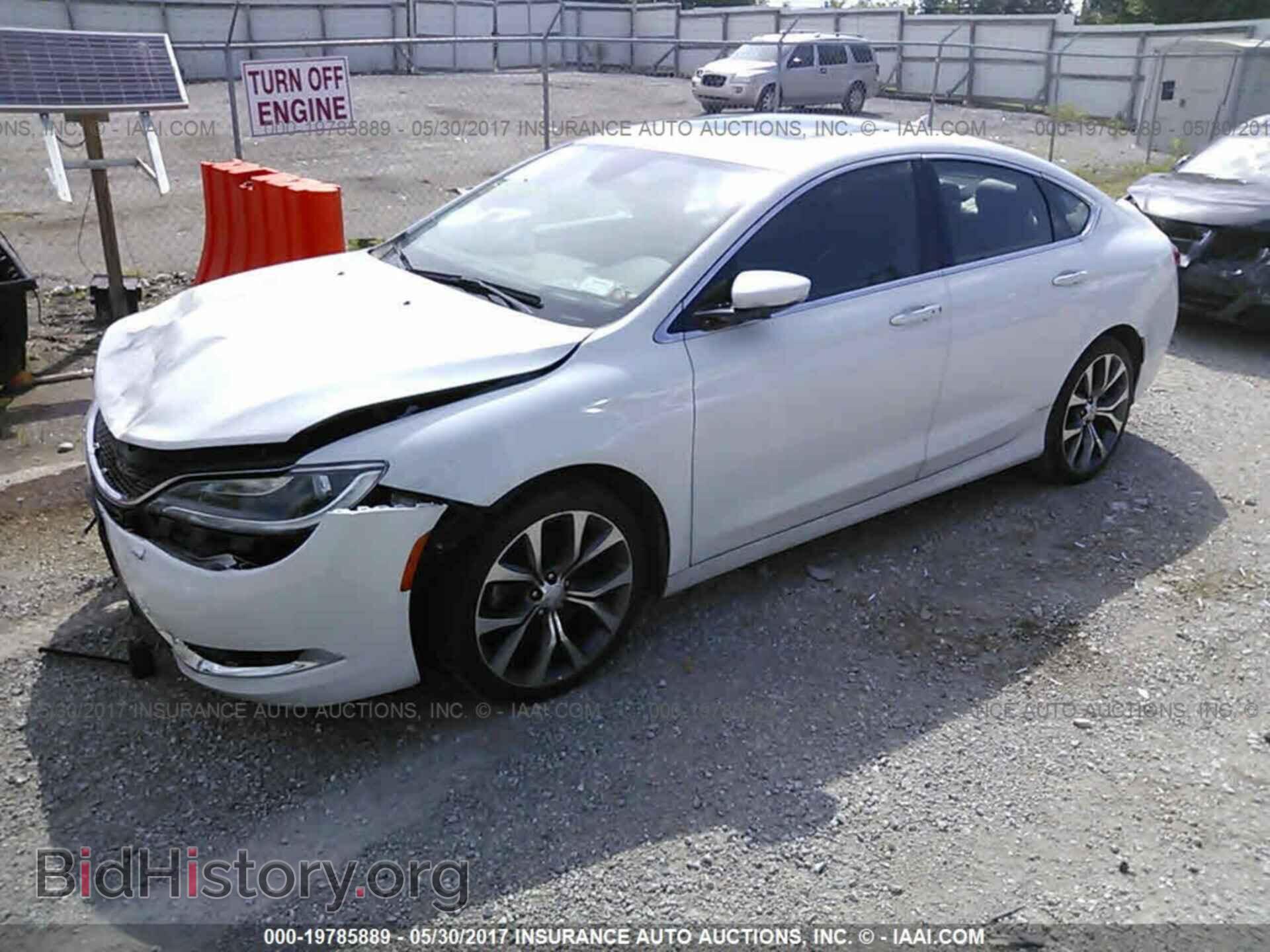 2015 Chrysler 200 - VIN: 1C3CCCEG3FN606503 - Photo 2