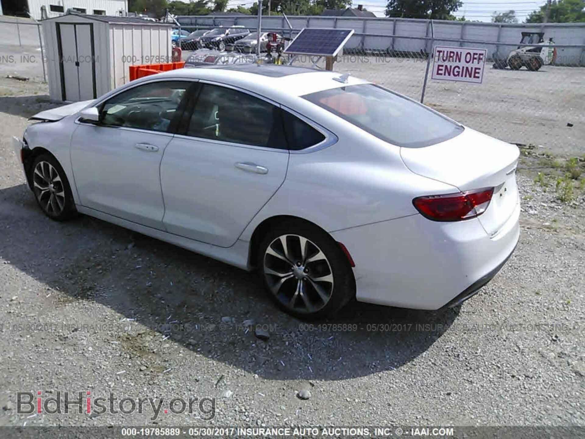 2015 Chrysler 200 - VIN: 1C3CCCEG3FN606503 - Photo 3