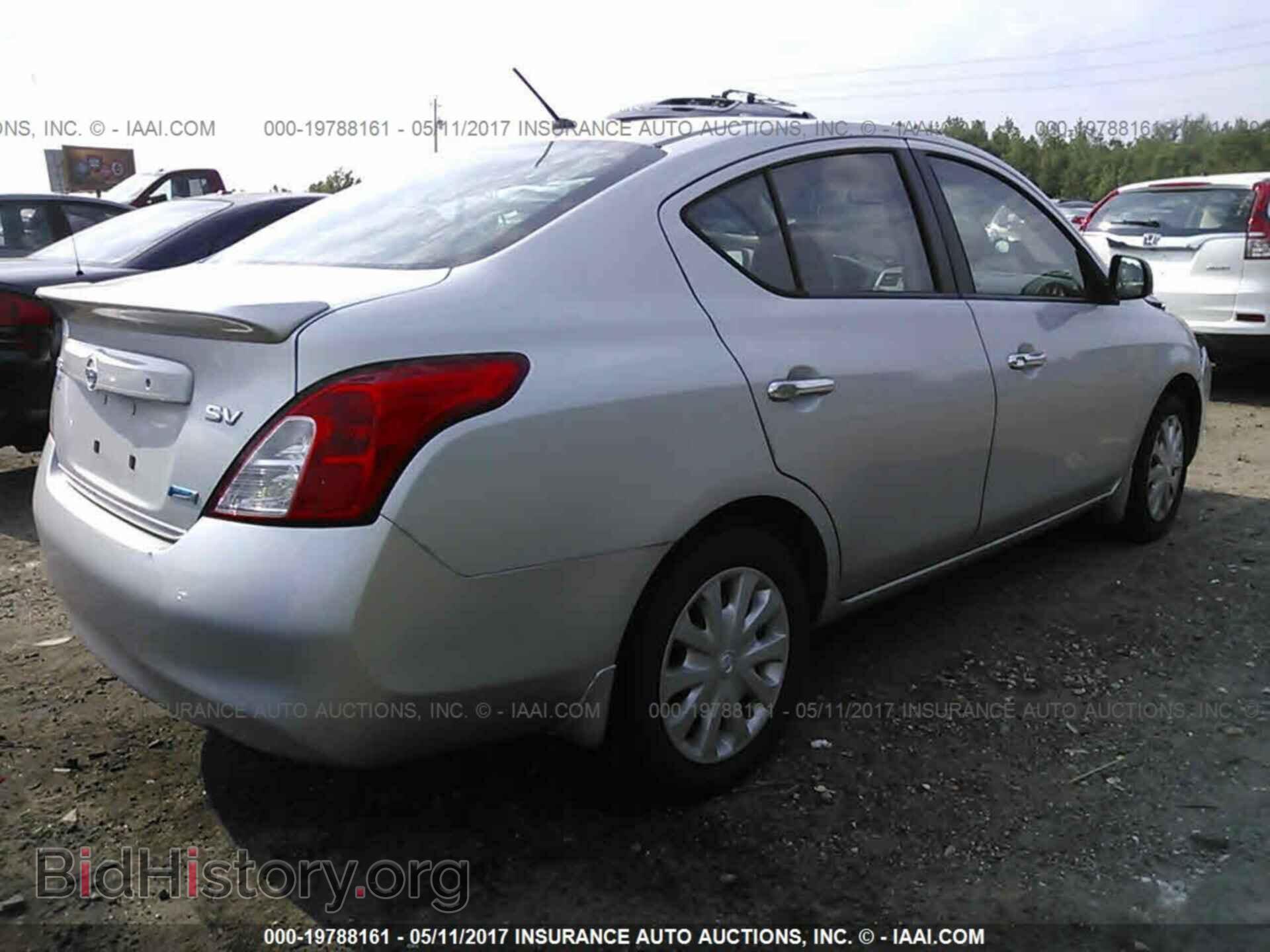 2012 Nissan Versa - VIN: 3N1CN7AP1CL857196 - Фото 4