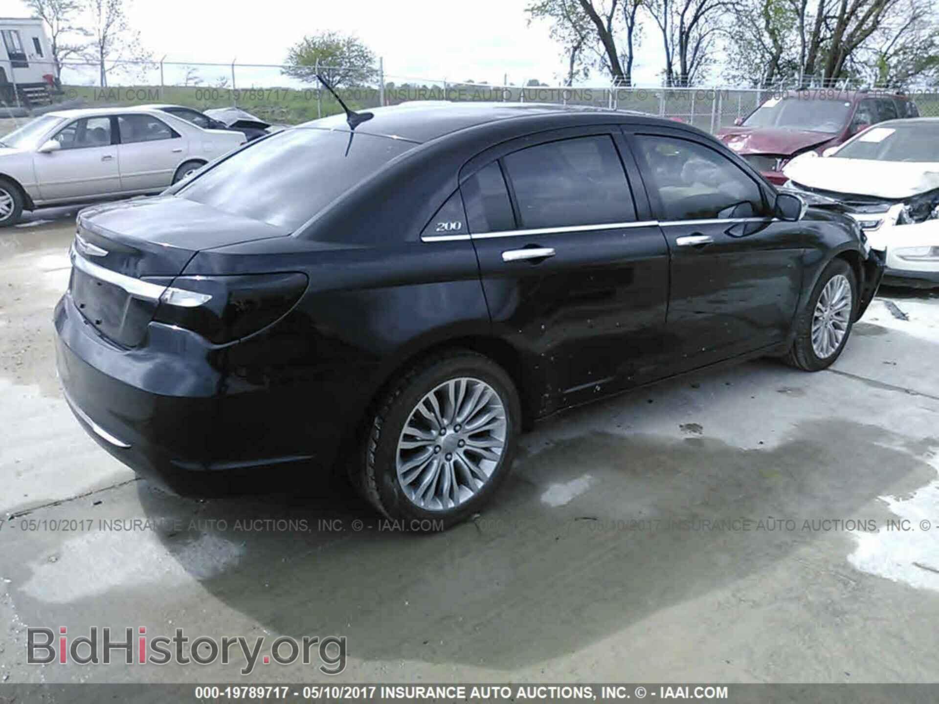 2012 Chrysler 200 - VIN: 1C3CCBCG7CN315446 - Фото 4