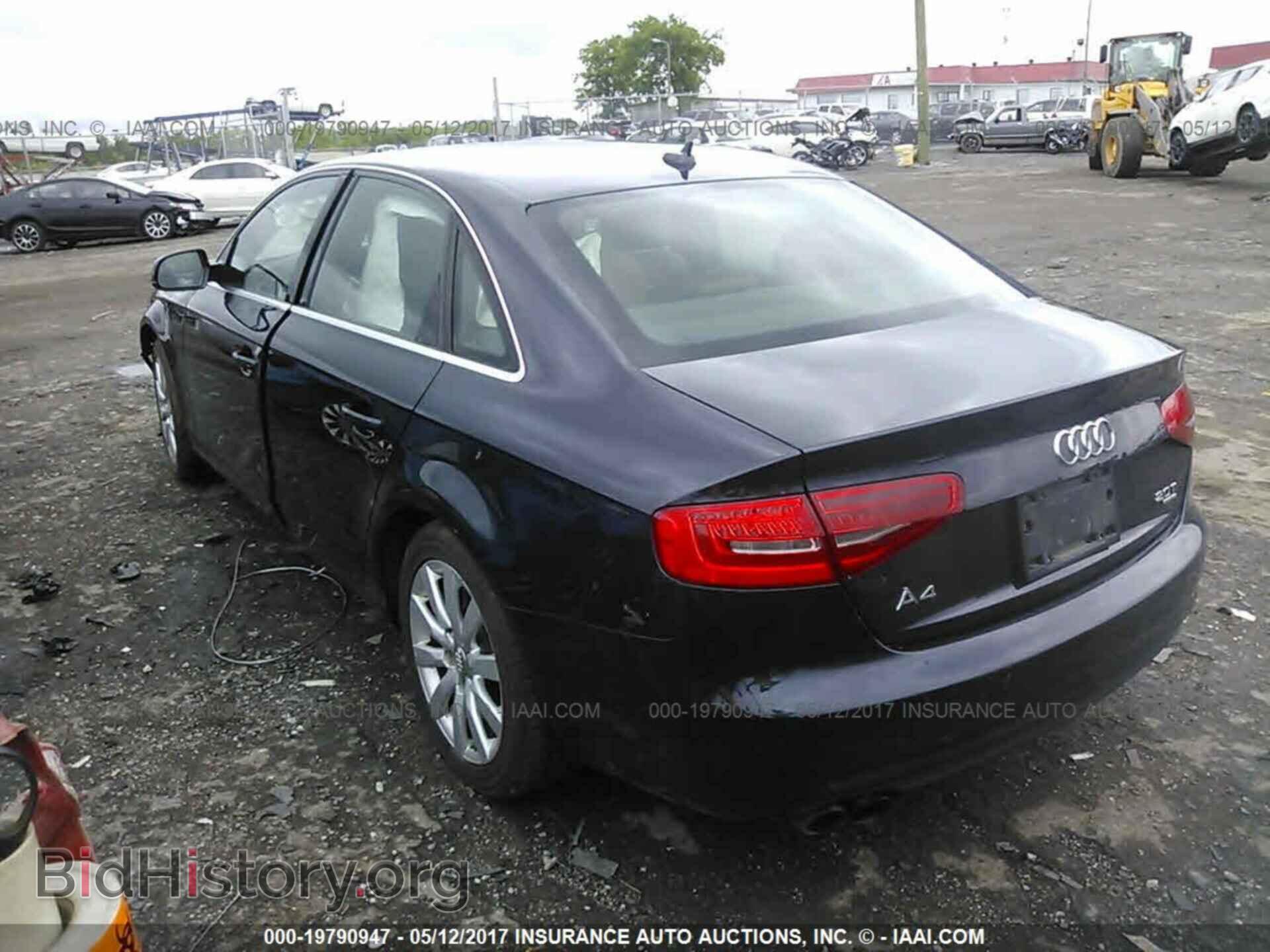 2013 Audi A4 - VIN: WAUBFAFL7DN031654 - Photo 3