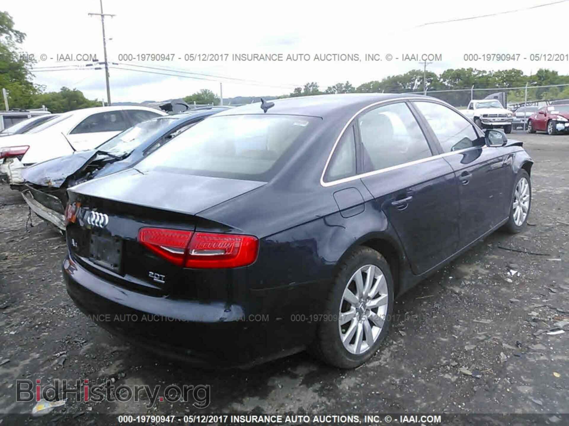 2013 Audi A4 - VIN: WAUBFAFL7DN031654 - Photo 4