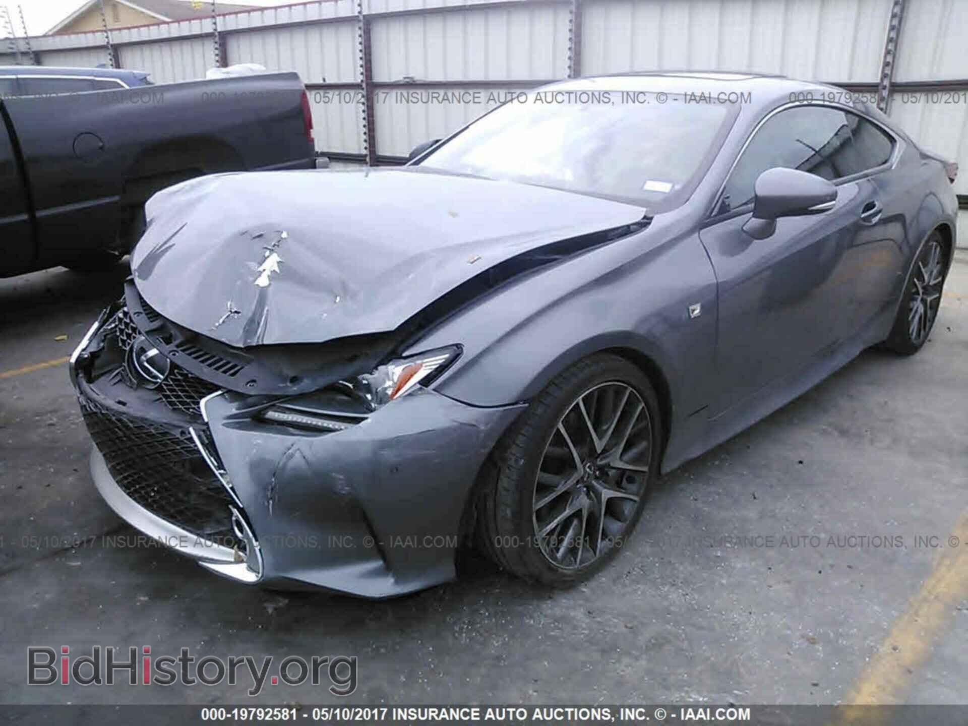 2015 Lexus Rc - VIN: JTHHE5BC8F5003098 - Фото 2