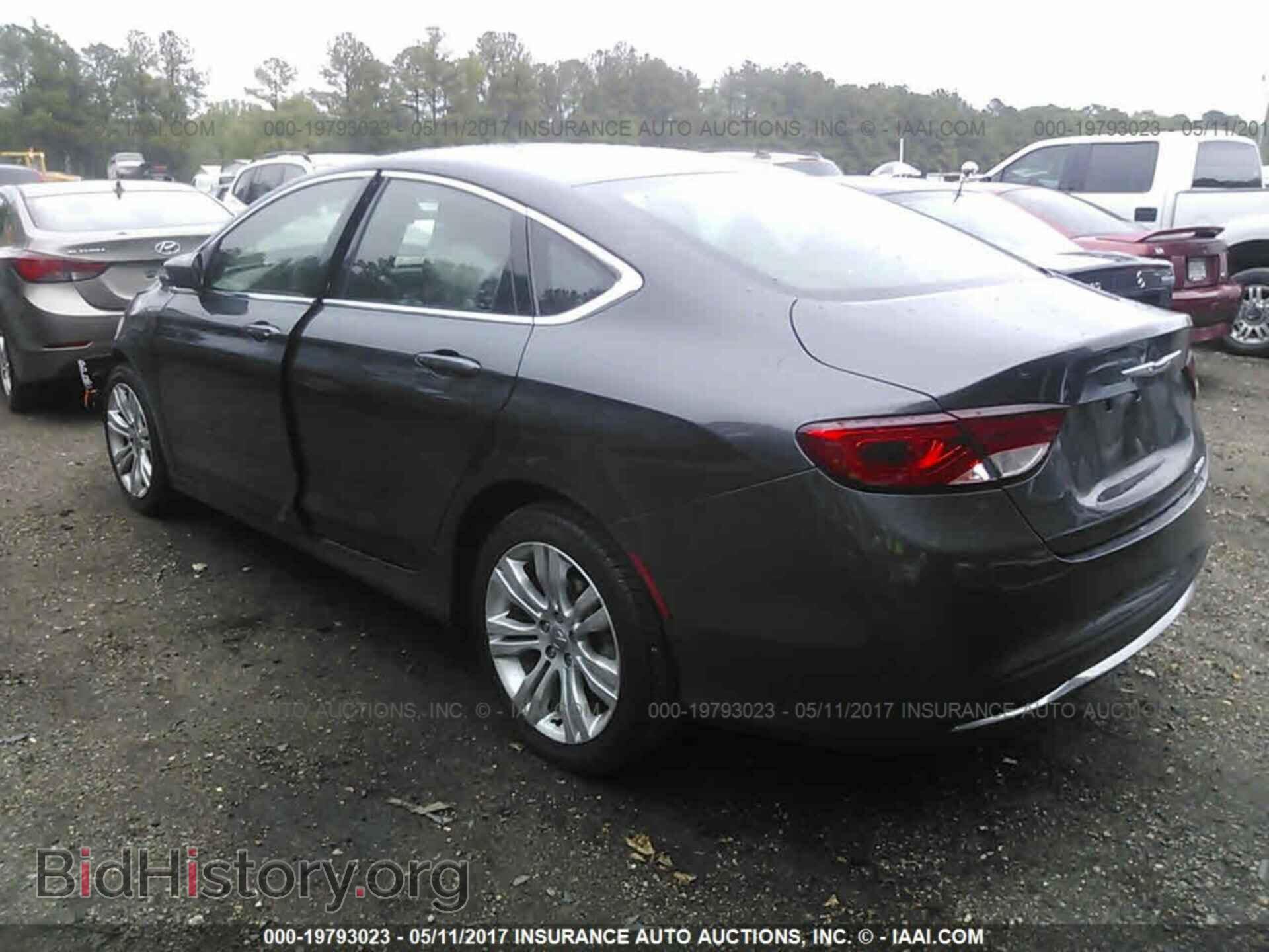 2015 Chrysler 200 - VIN: 1C3CCCAB2FN726772 - Фото 3