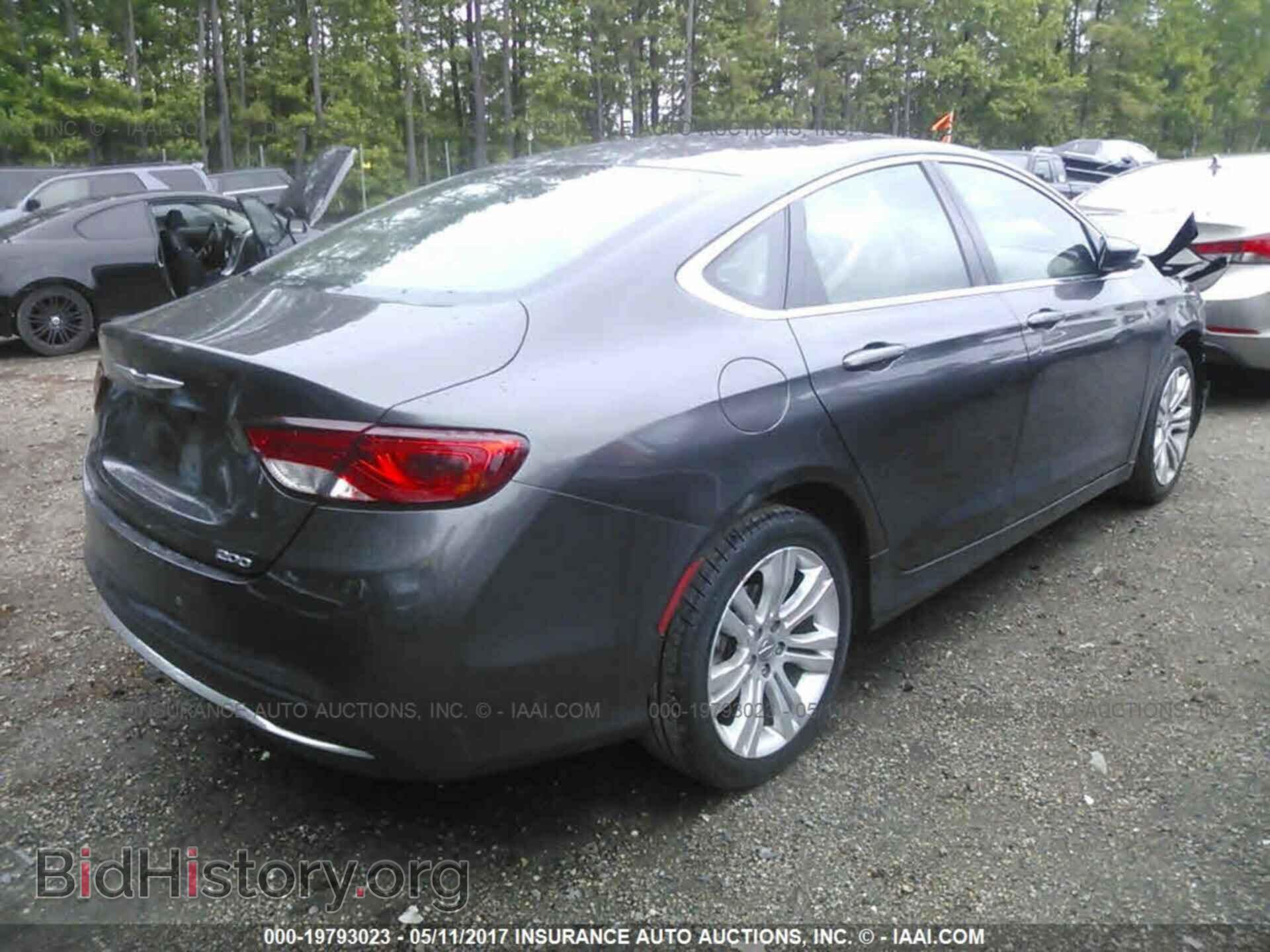 2015 Chrysler 200 - VIN: 1C3CCCAB2FN726772 - Фото 4