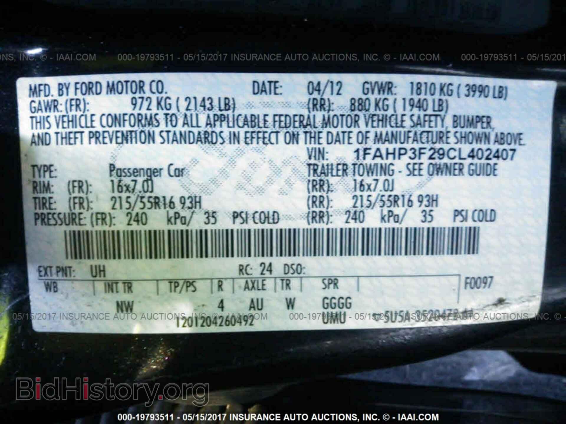 2012 Ford Focus - VIN: 1FAHP3F29CL402407 - Photo 9