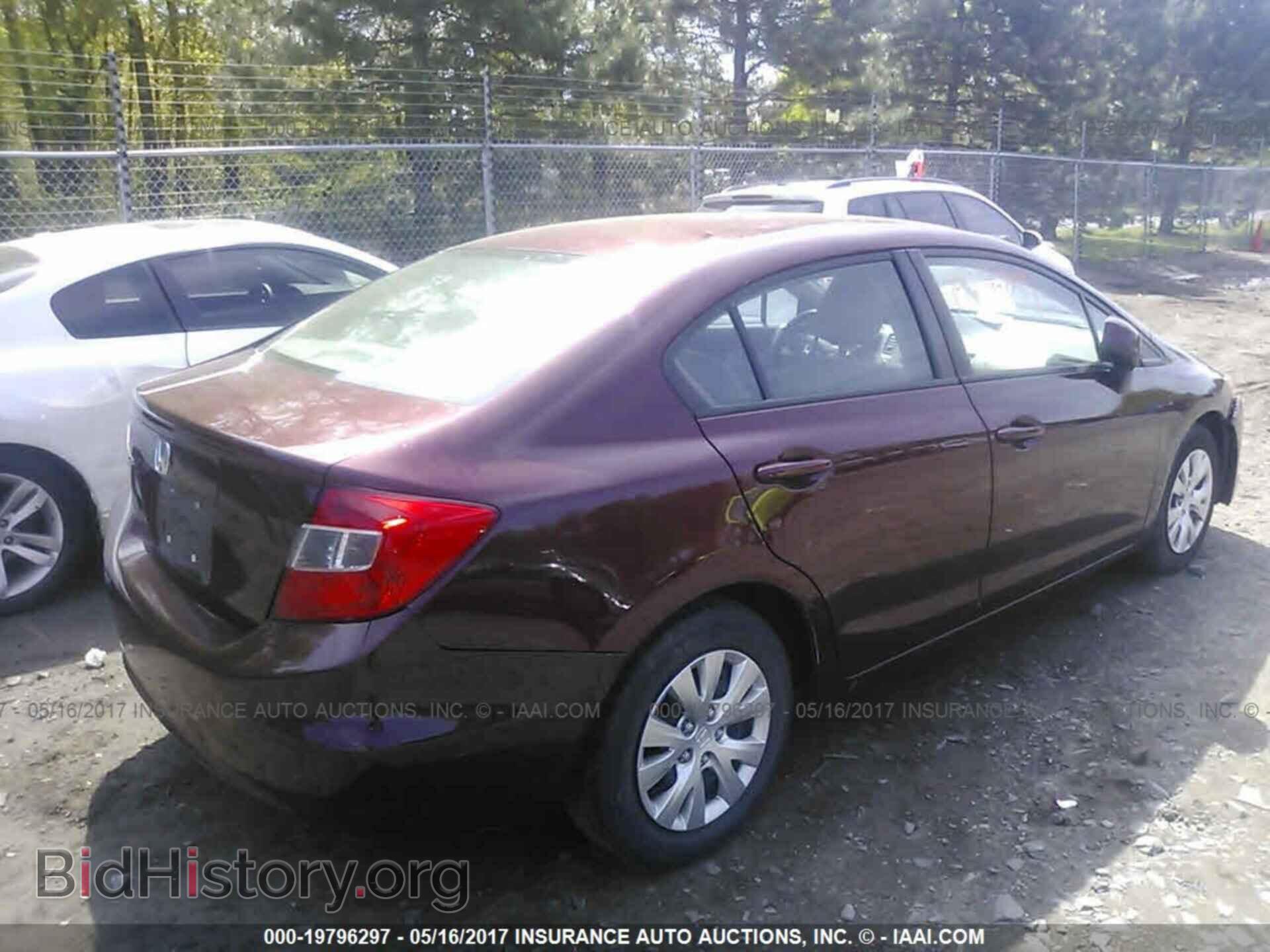 2012 Honda Civic - VIN: 19XFB2F58CE098466 - Фото 4