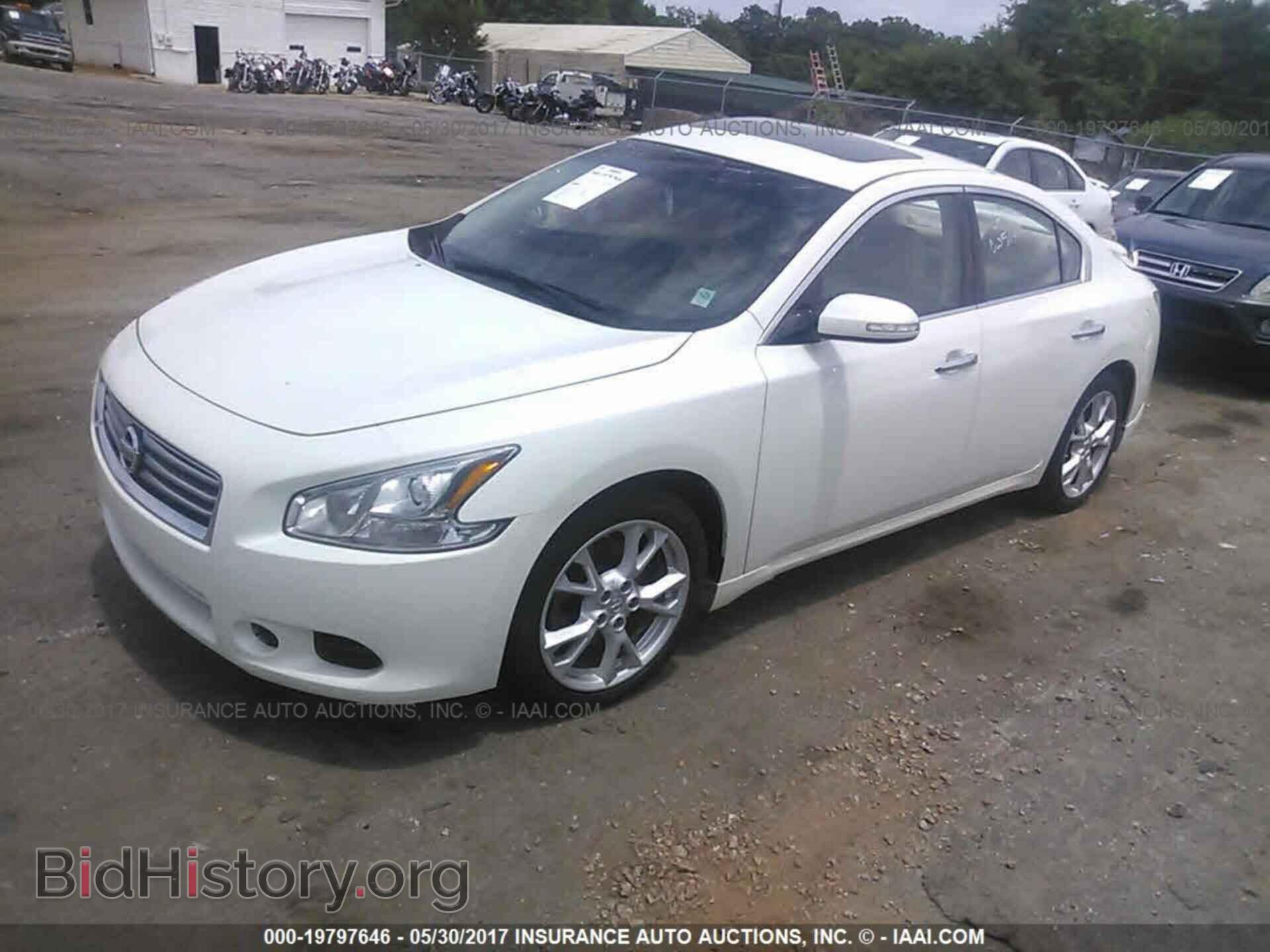2012 Nissan Maxima - VIN: 1N4AA5AP4CC856324 - Фото 2