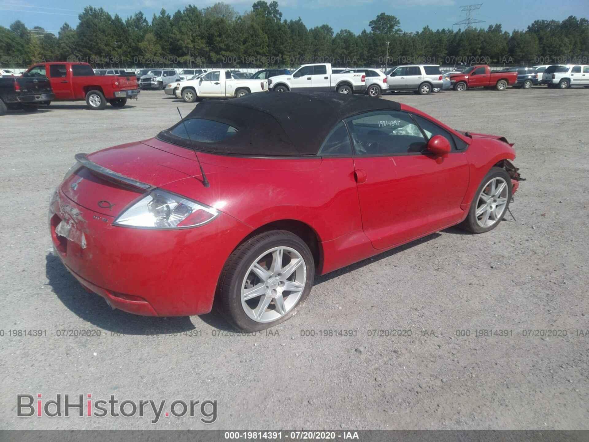 2007 MITSUBISHI ECLIPSE - VIN: 4A3AL35T77E011734 - Фото 4