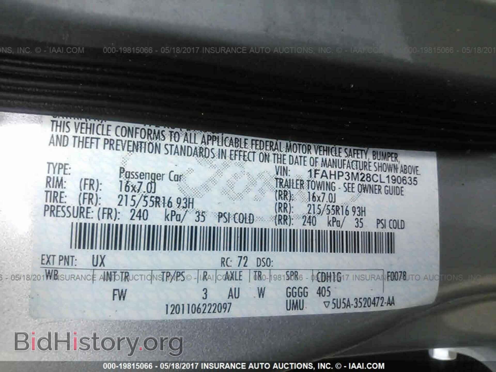 2012 Ford Focus - VIN: 1FAHP3M28CL190635 - Photo 9
