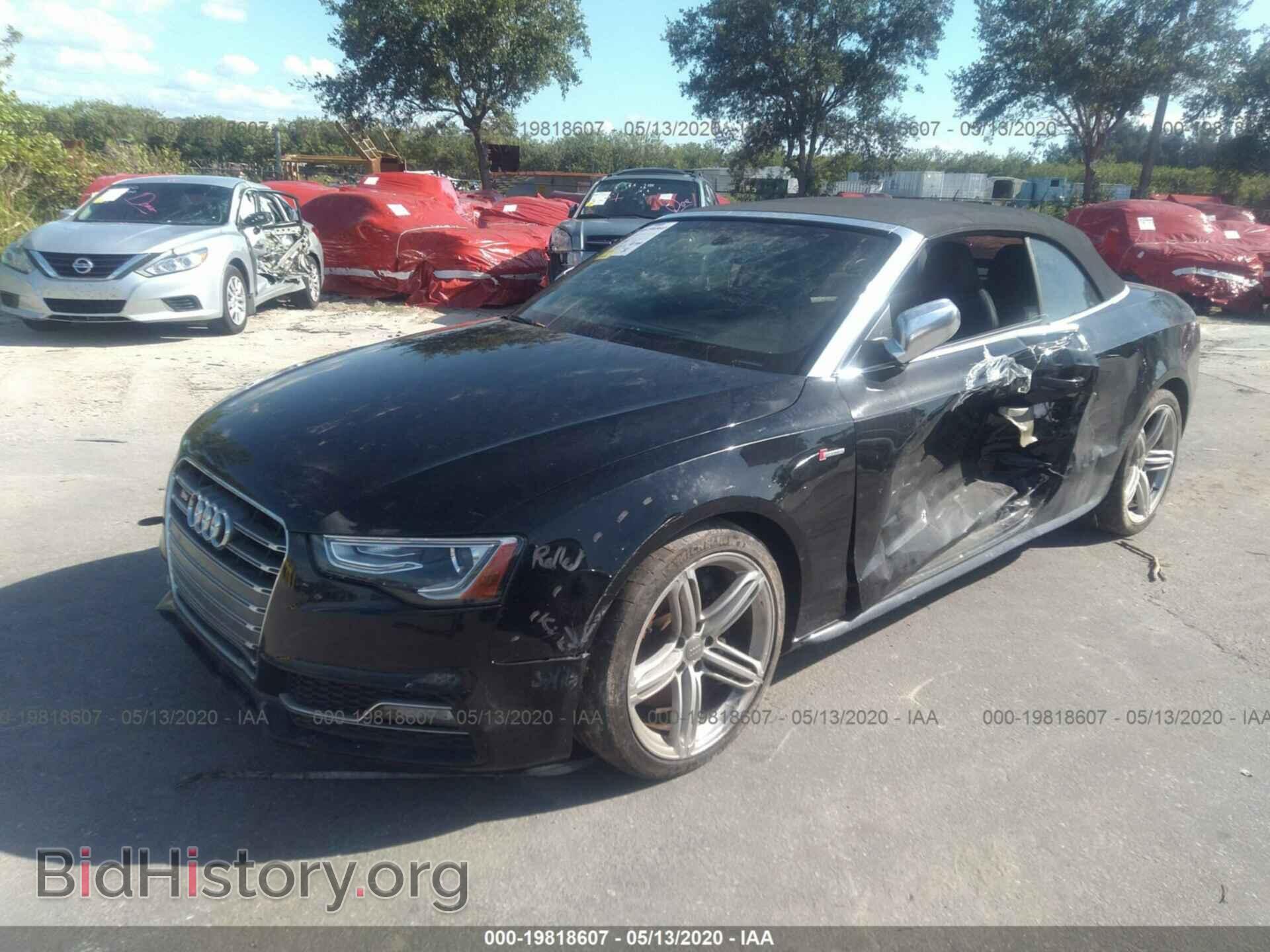 2013 AUDI S5 - VIN: WAUCGAFH9DN004341 - Фото 2