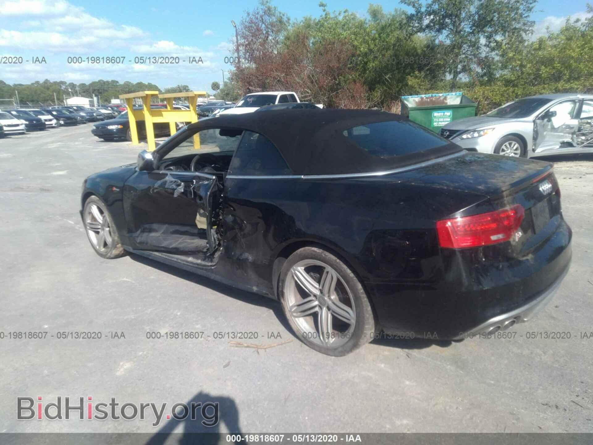 2013 AUDI S5 - VIN: WAUCGAFH9DN004341 - Фото 3
