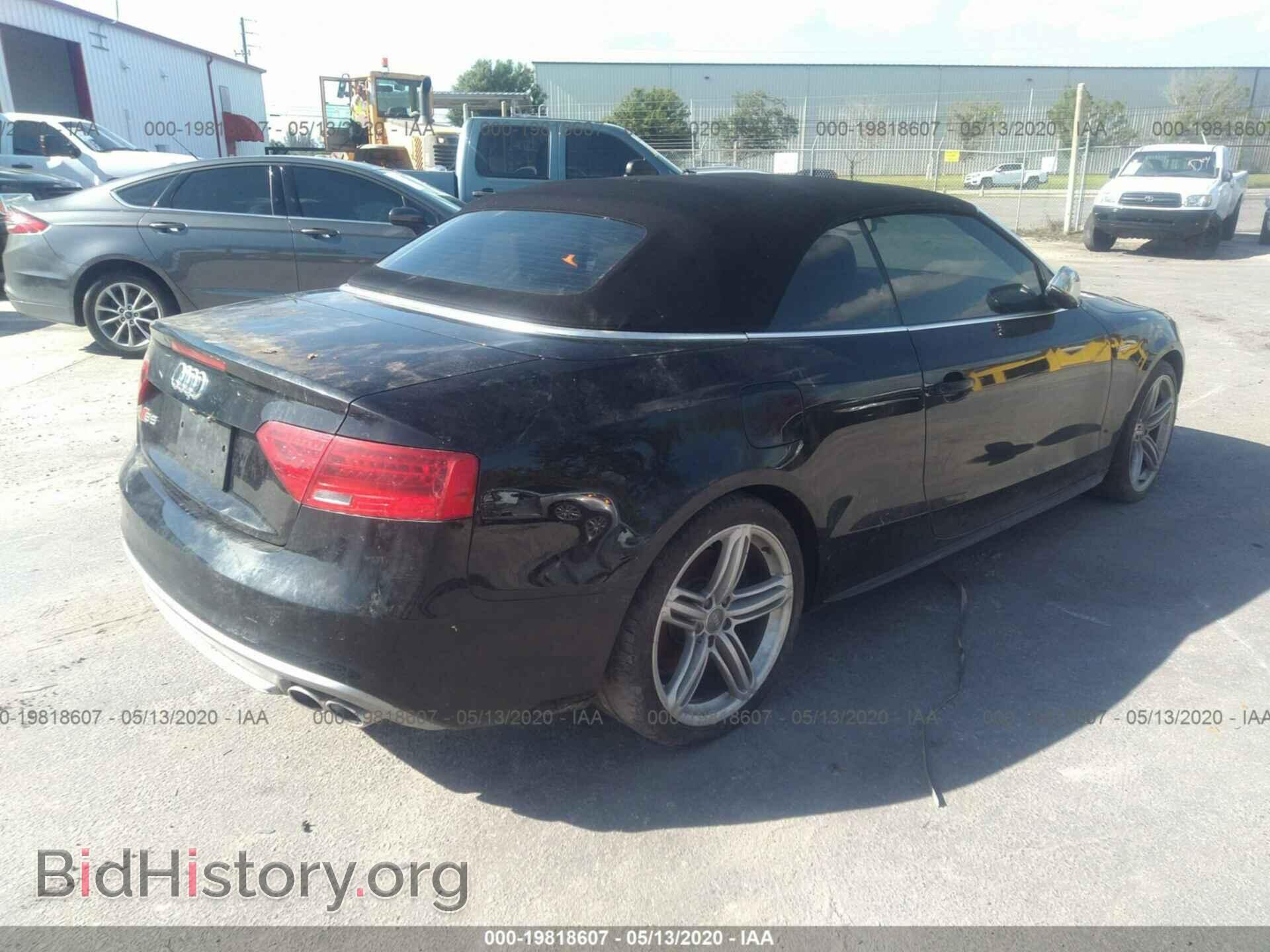 2013 AUDI S5 - VIN: WAUCGAFH9DN004341 - Фото 4