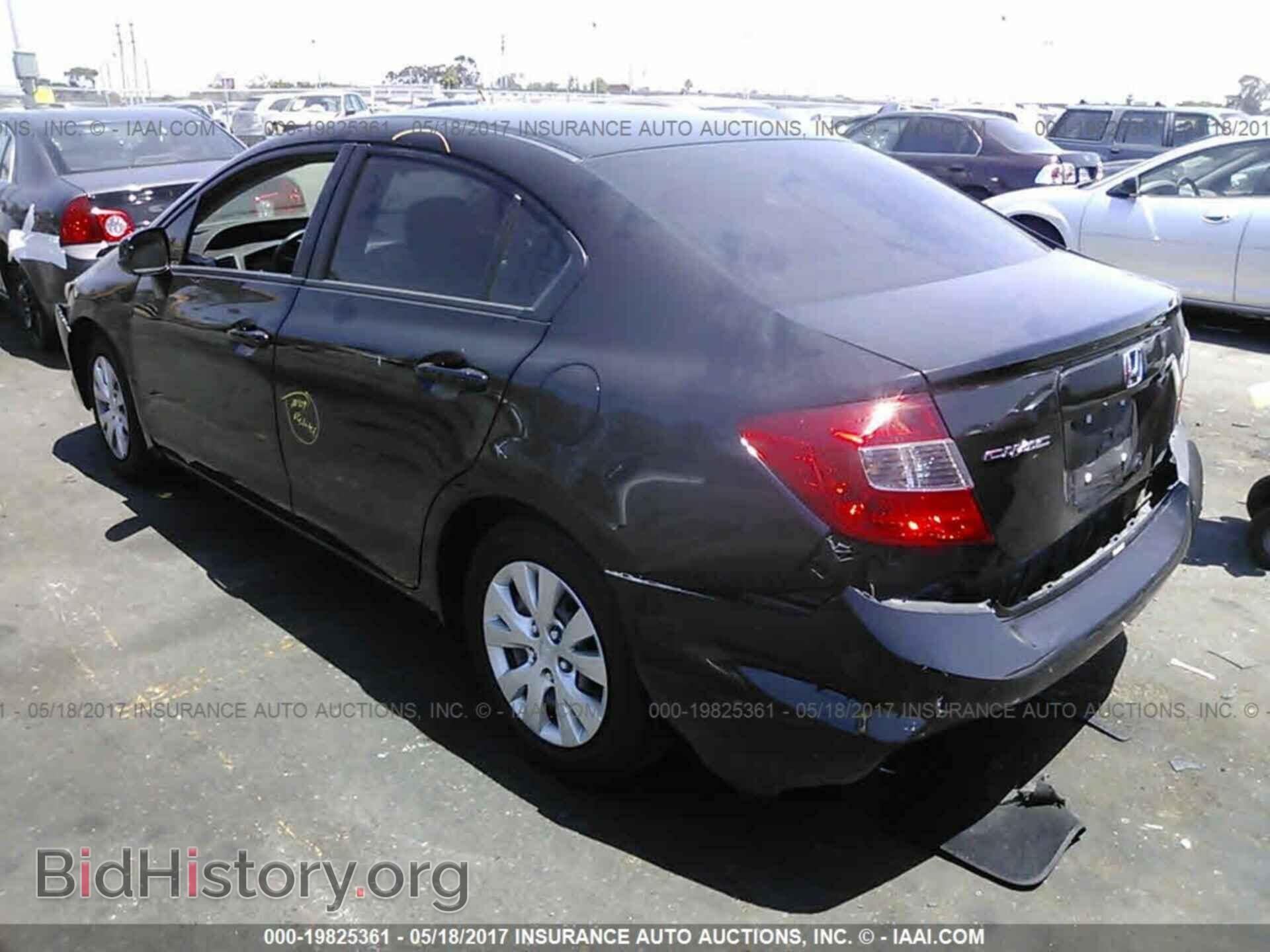 2012 Honda Civic - VIN: 19XFB2F53CE377162 - Фото 3