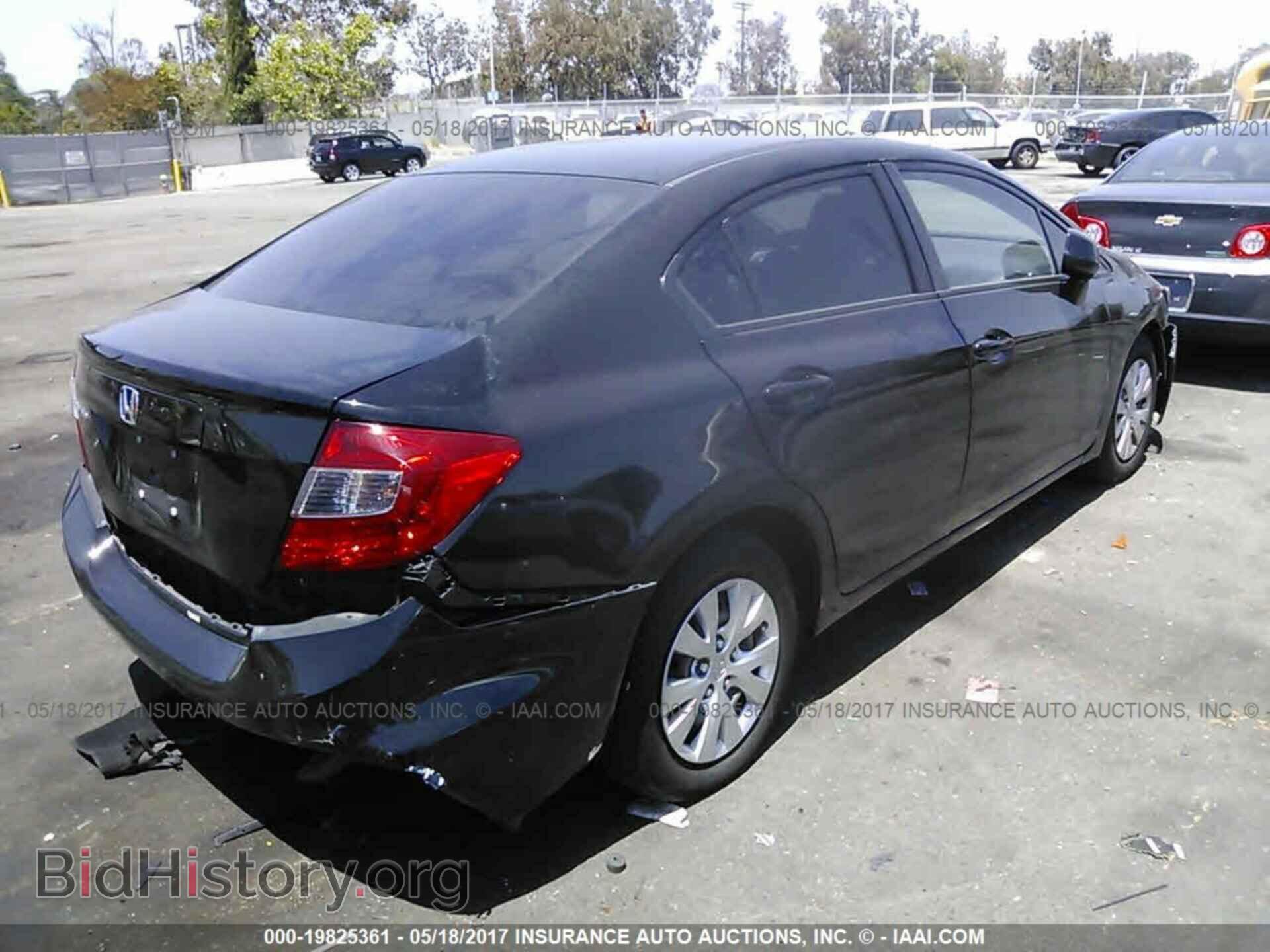 2012 Honda Civic - VIN: 19XFB2F53CE377162 - Фото 4