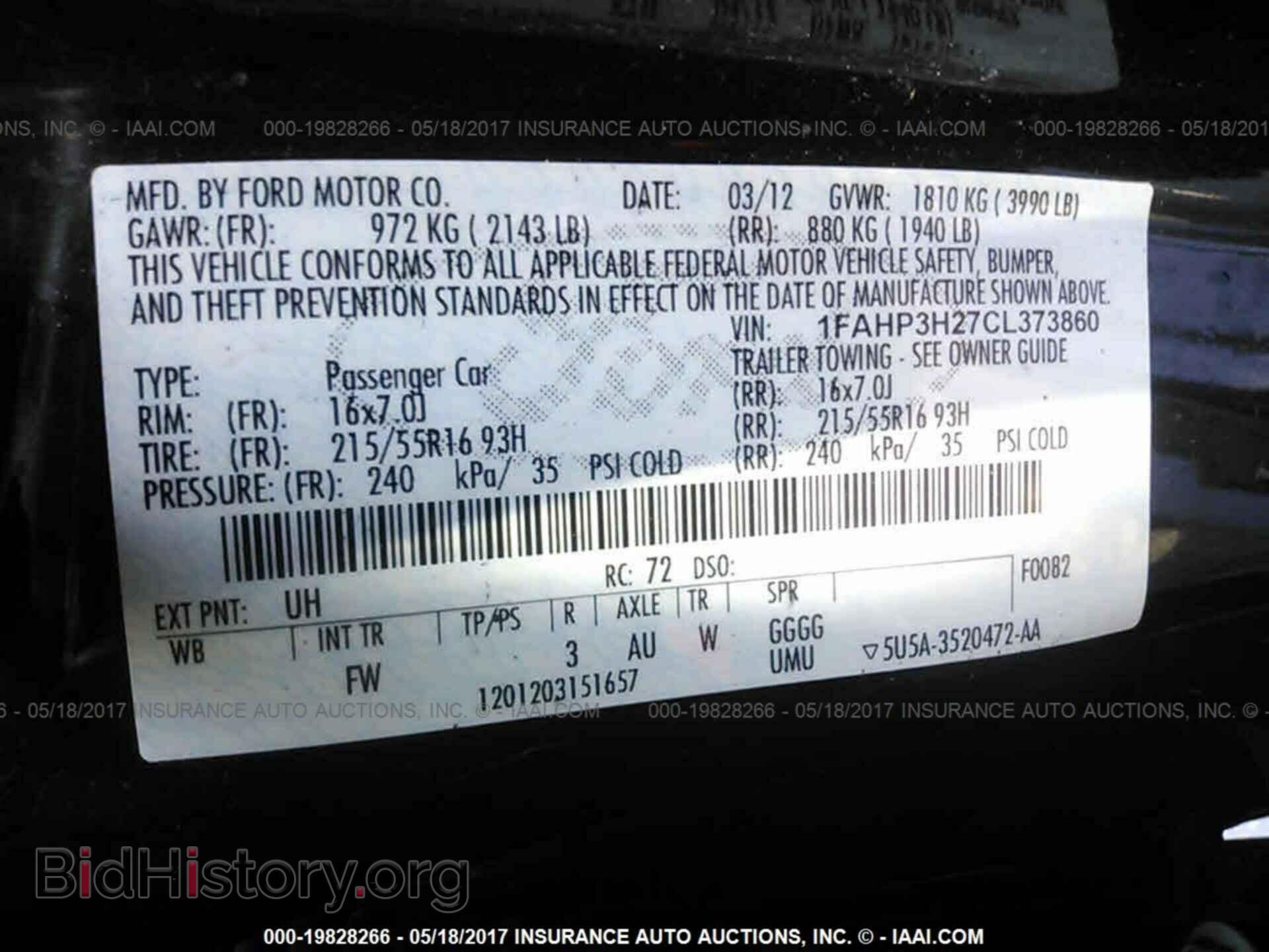 2012 Ford Focus - VIN: 1FAHP3H27CL373860 - Photo 9