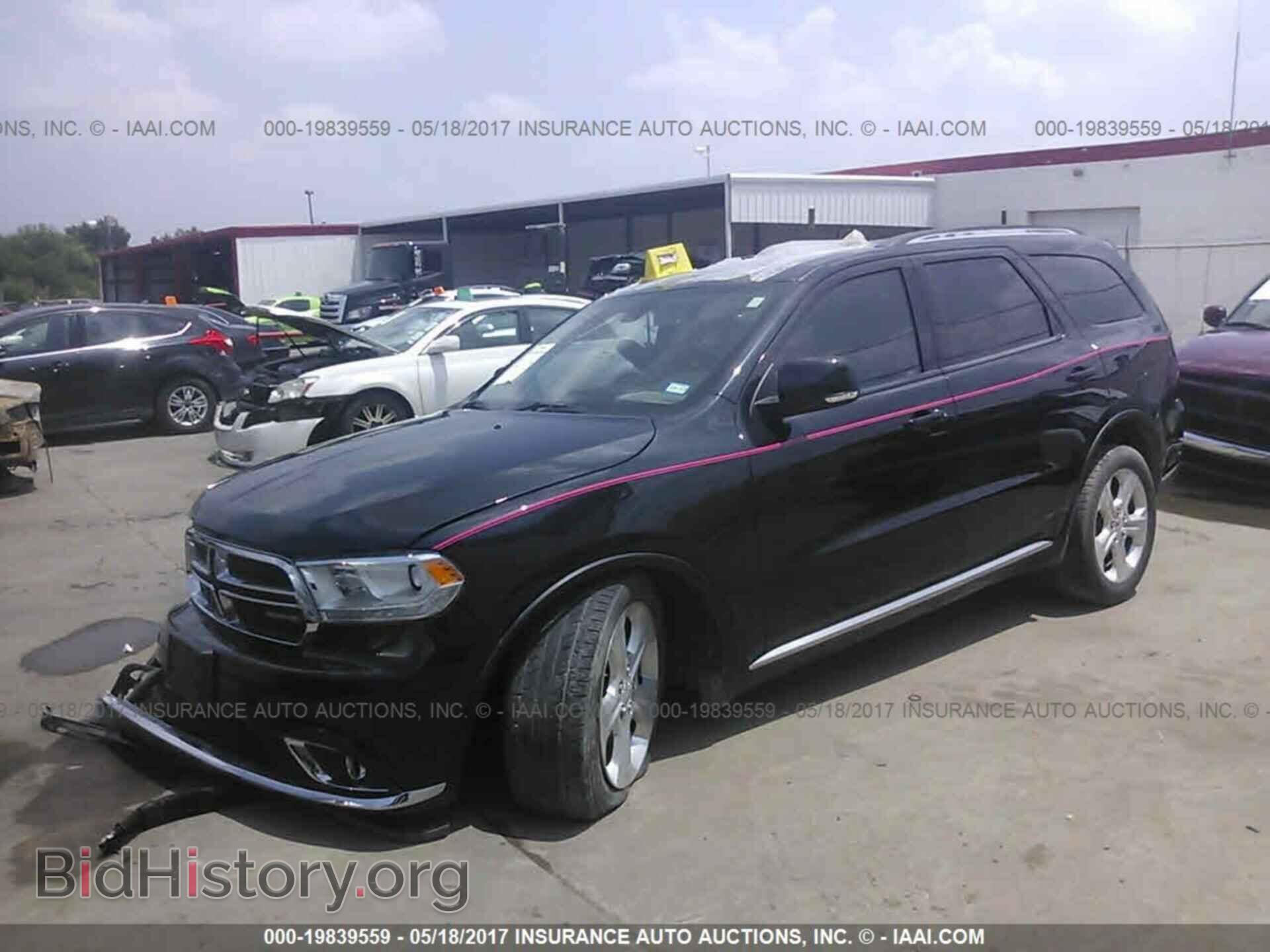 2014 Dodge Durango - VIN: 1C4SDHDT1EC593115 - Фото 2