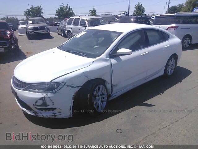 2015 Chrysler 200 - VIN: 1C3CCCAB3FN571035 - Фото 2