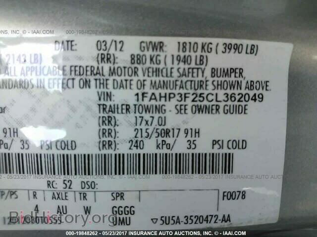 2012 Ford Focus - VIN: 1FAHP3F25CL362049 - Photo 9