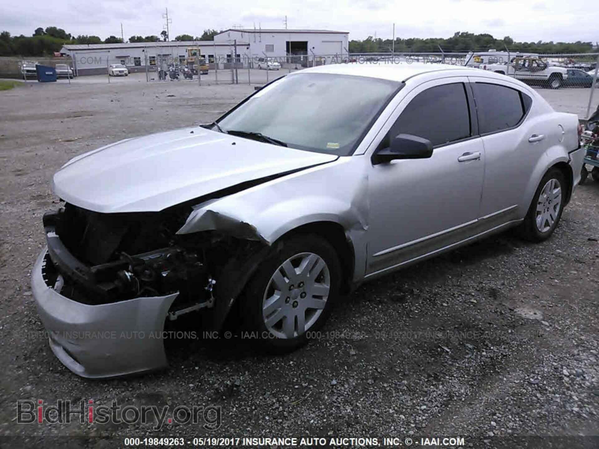 2012 Dodge Avenger - VIN: 1C3CDZAB0CN134007 - Фото 2