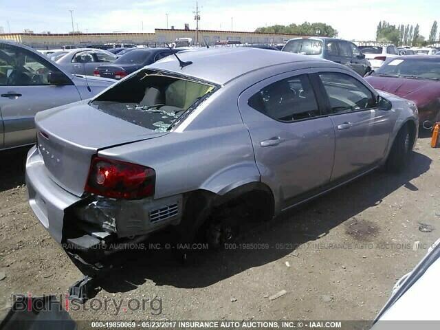 2013 Dodge Avenger - VIN: 1C3CDZAB0DN622813 - Фото 4
