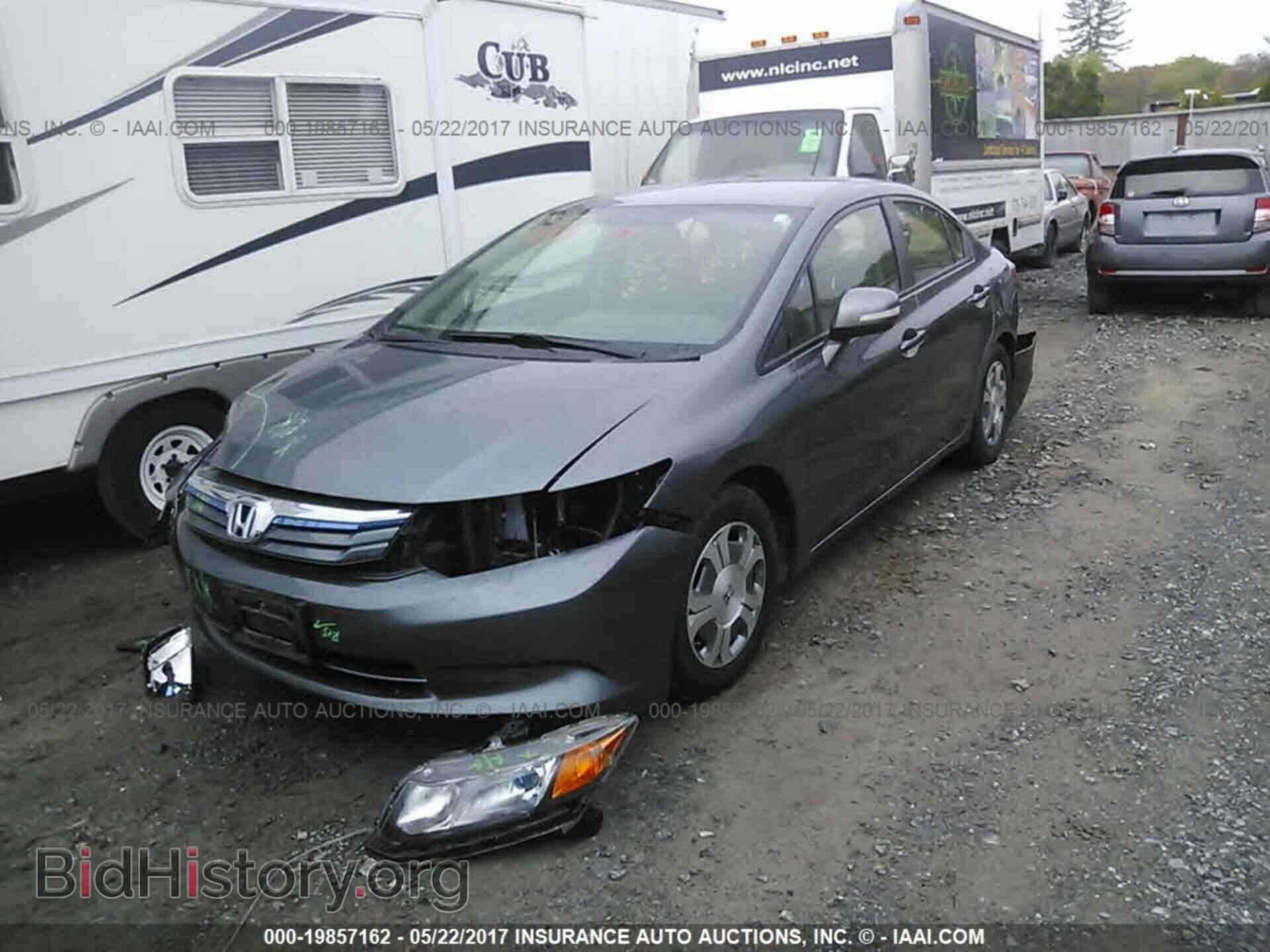 2012 Honda Civic - VIN: JHMFB4F32CS011375 - Фото 2
