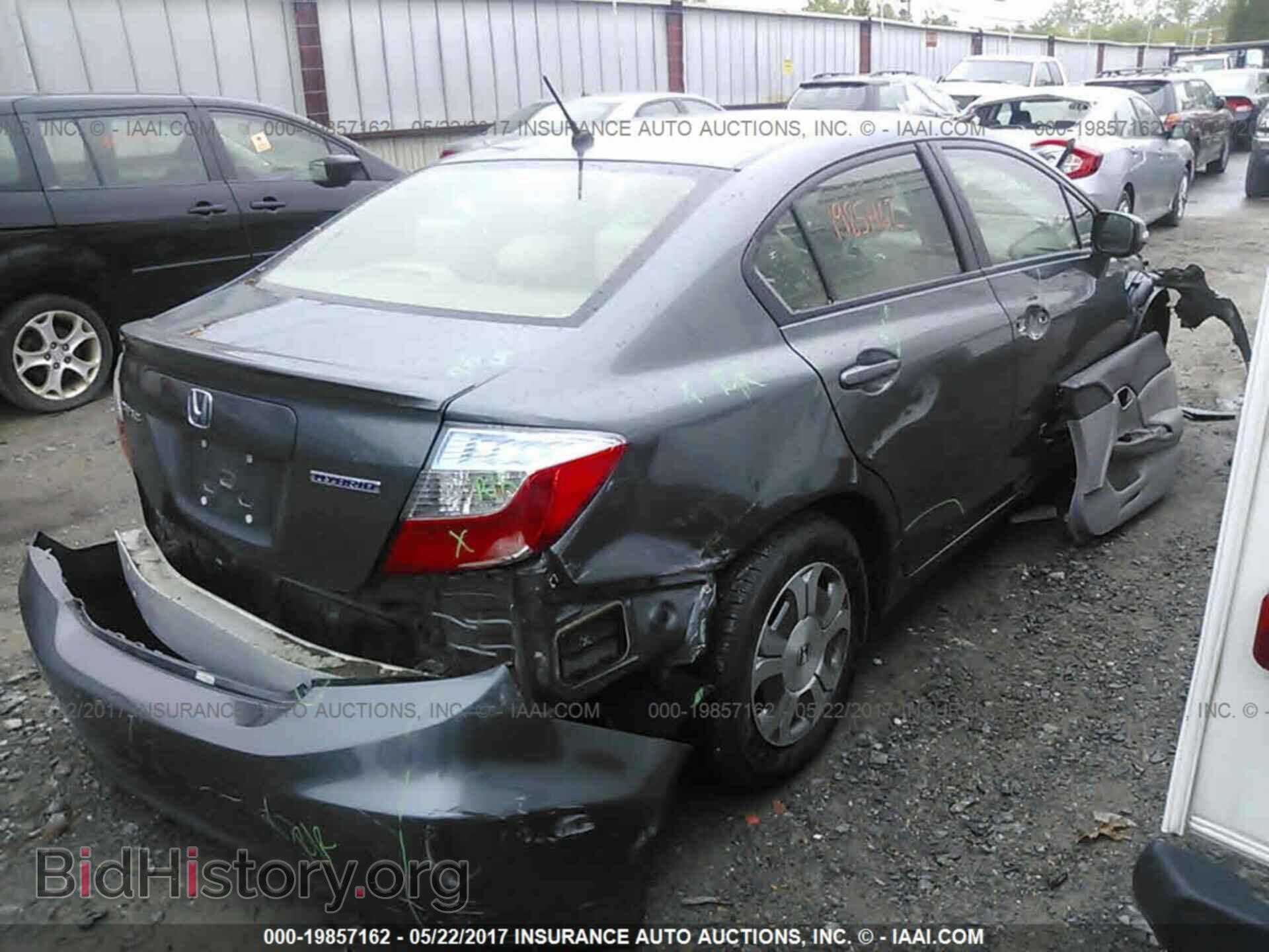 2012 Honda Civic - VIN: JHMFB4F32CS011375 - Фото 4