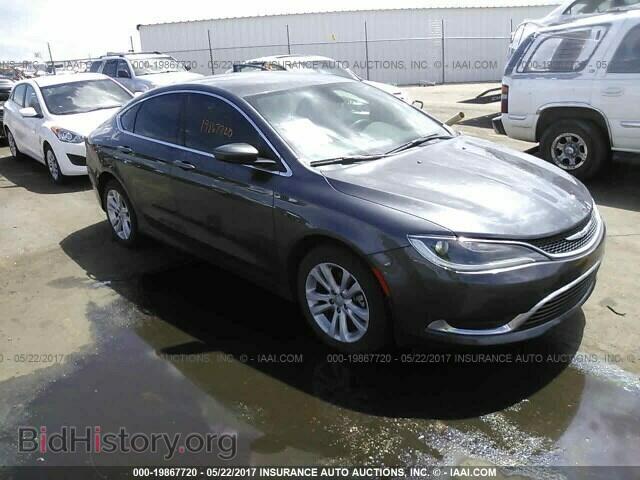 Фотография 1C3CCCAB2GN107025 - Chrysler 200 2016