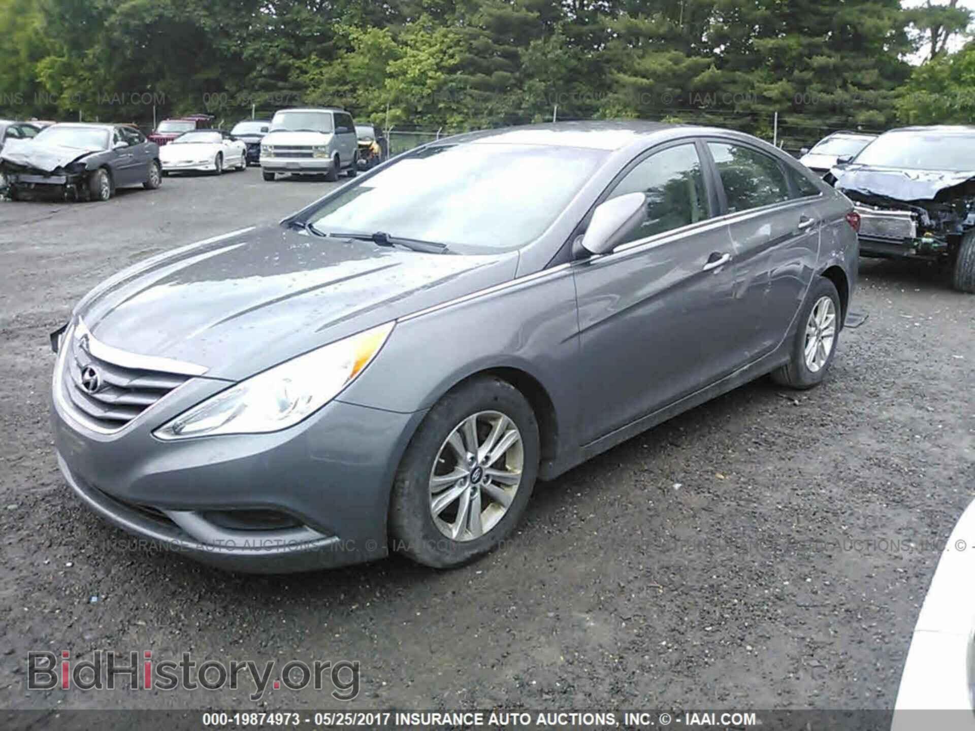 2012 Hyundai Sonata - VIN: 5NPEB4AC4CH445929 - Фото 2